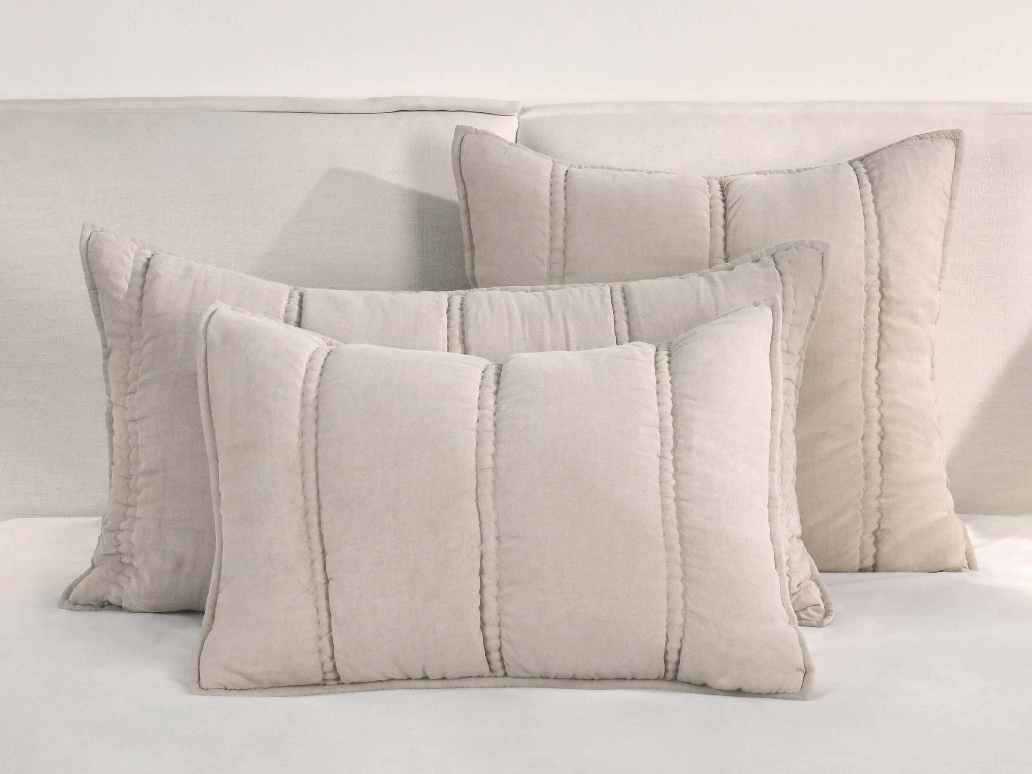 Villa by Classic Home Rowen Beige King Sham