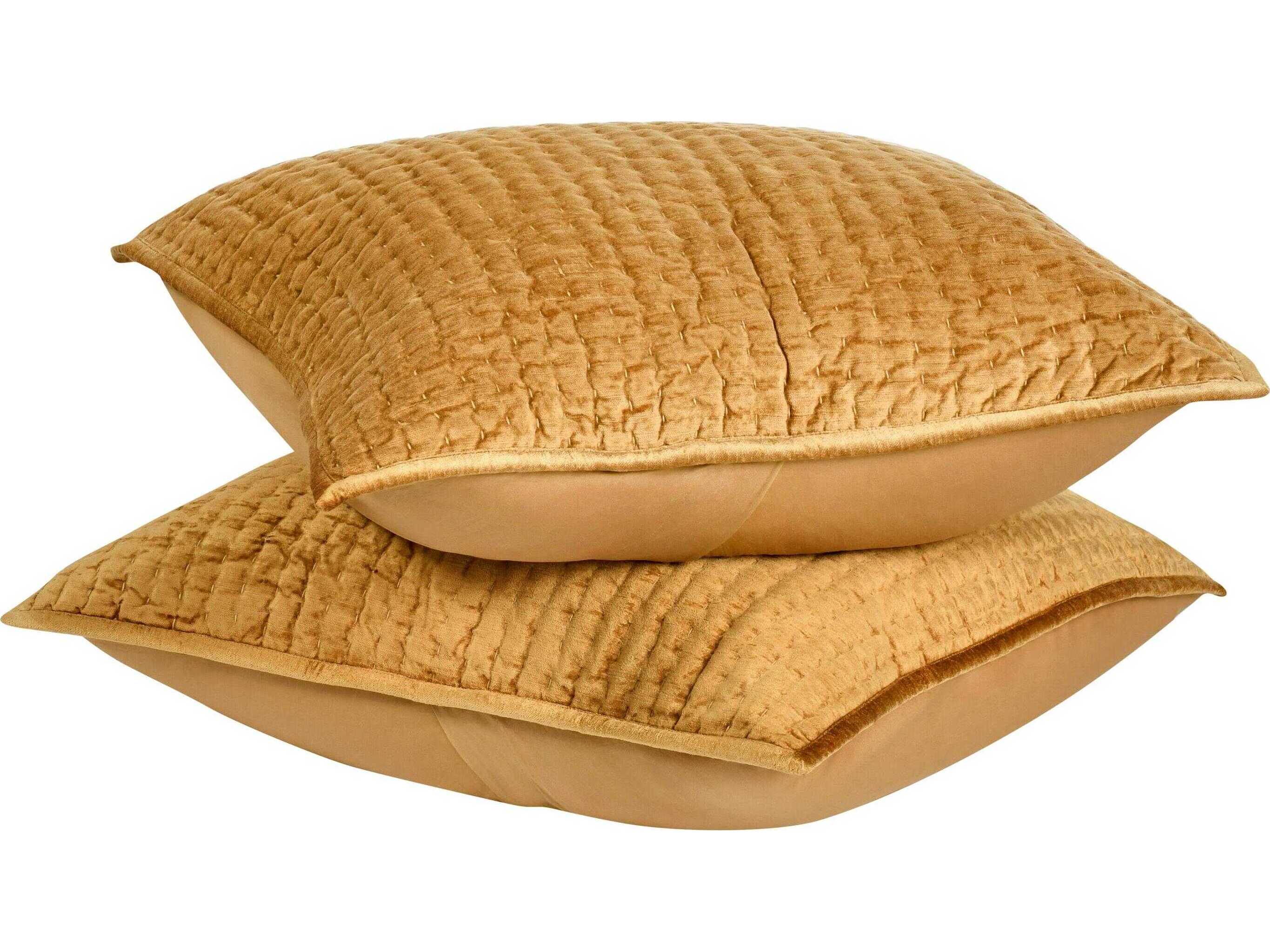 Villa by Classic Home Bari Gold Euro Sham