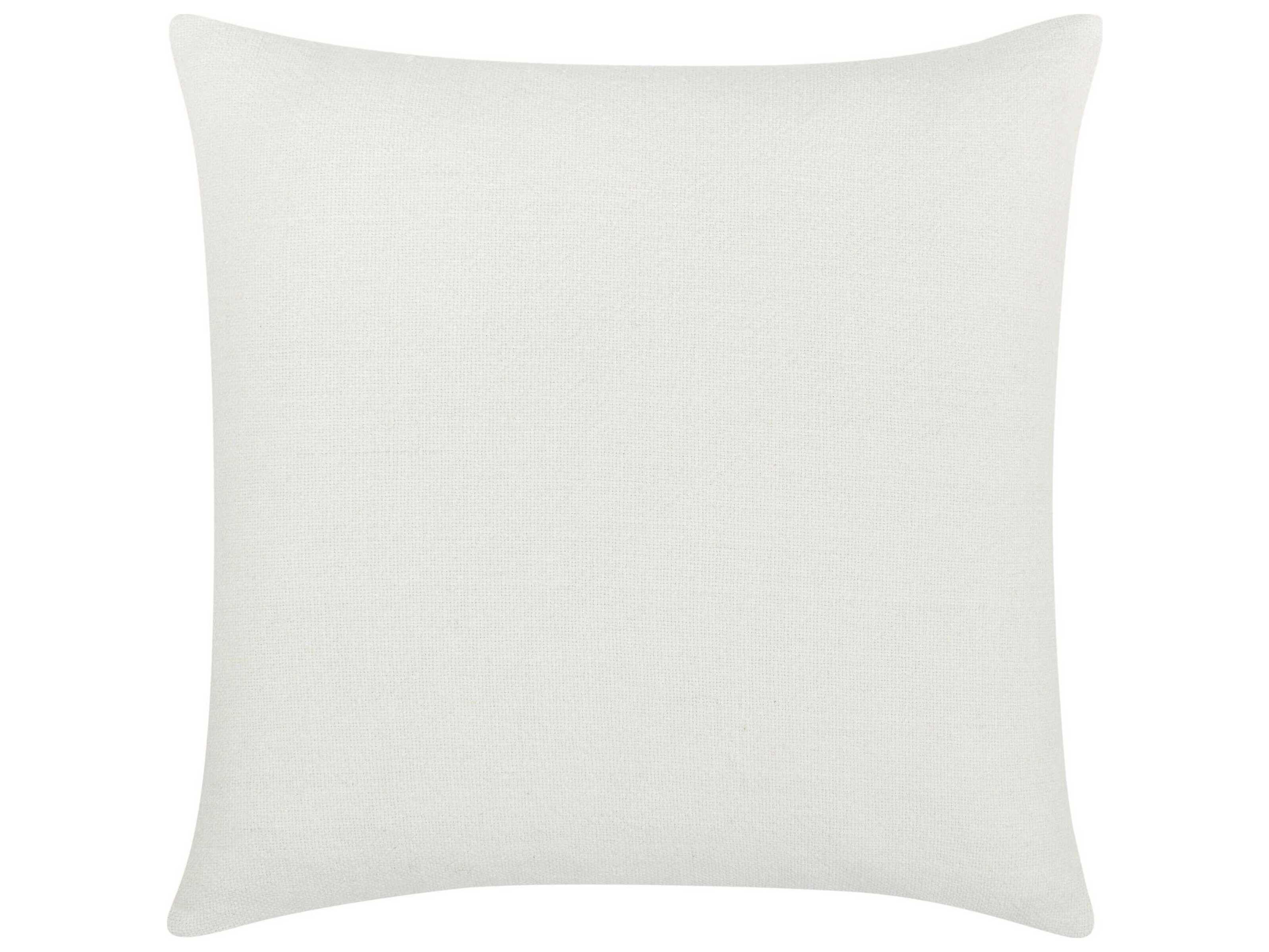 Villa by Classic Home Marina White Throw Pillow
