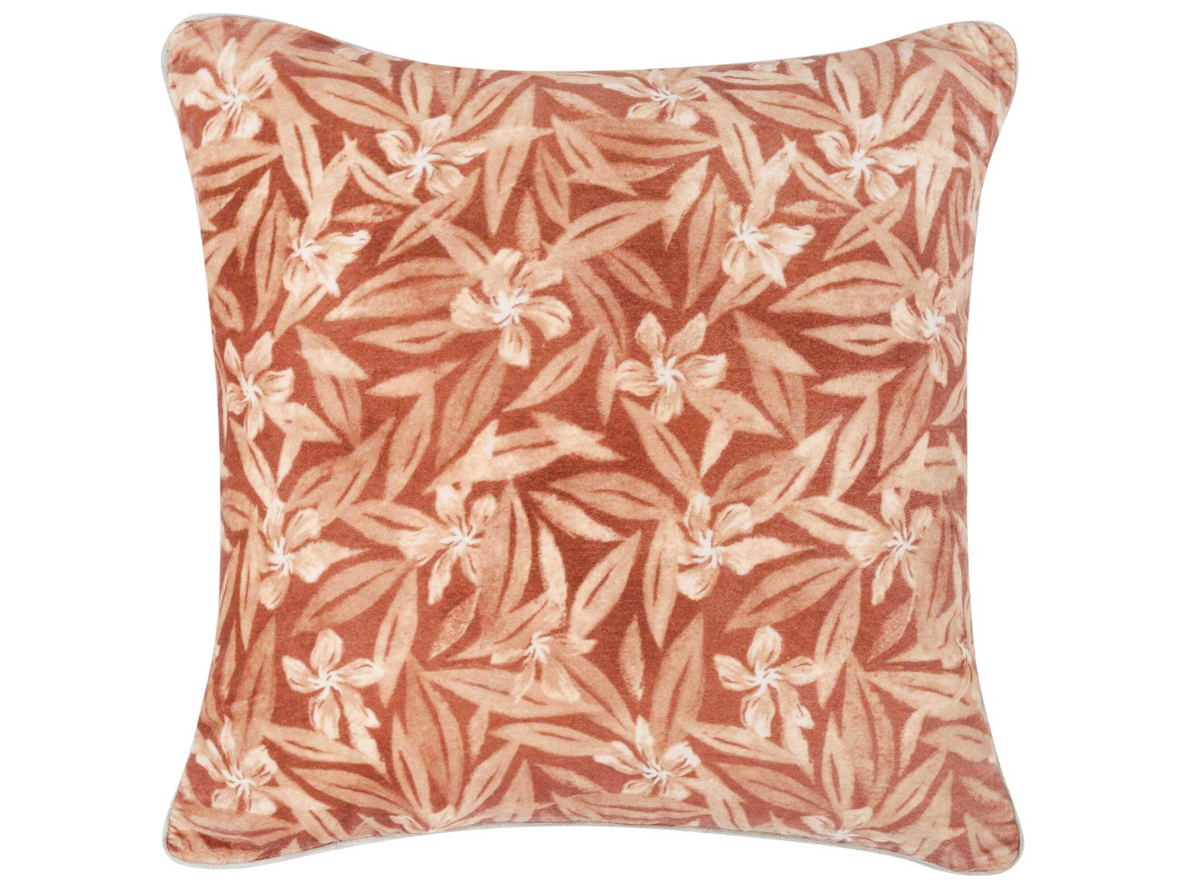 Villa by Classic Home Lamia Clay Throw Pillow