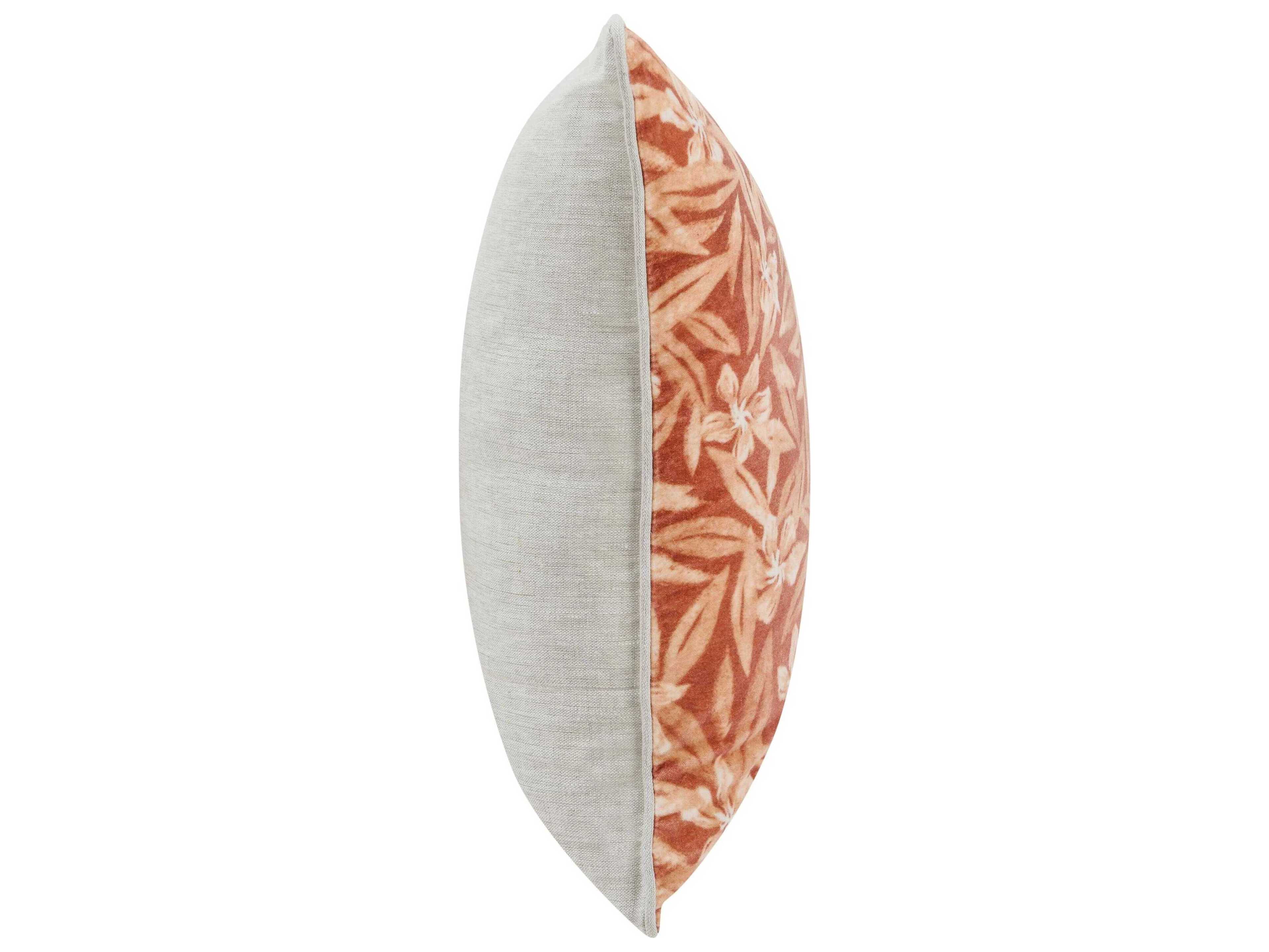 Villa by Classic Home Lamia Clay Throw Pillow