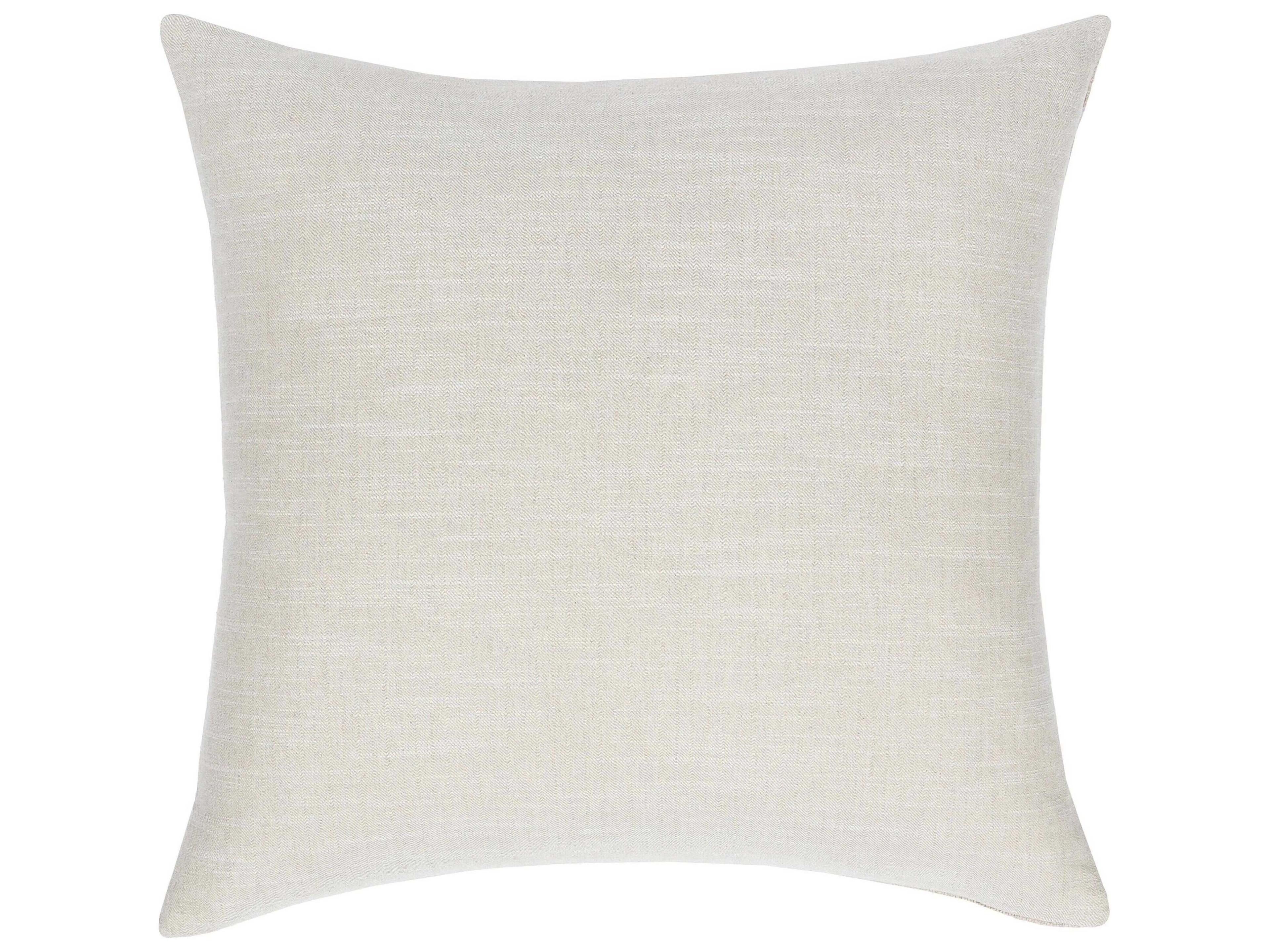 Villa by Classic Home Steam Natural Kona Brown Throw Pillow