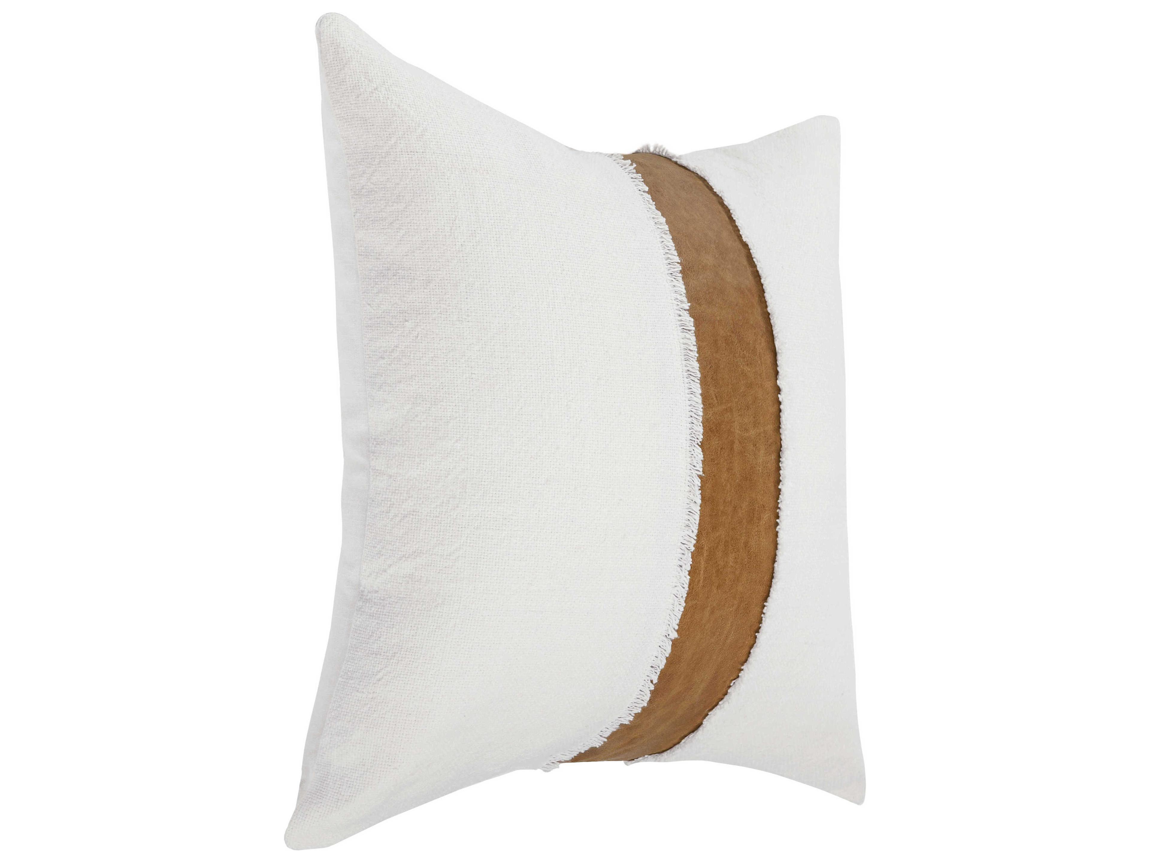 Villa by Classic Home Steam Ivory Dumont Throw Pillow