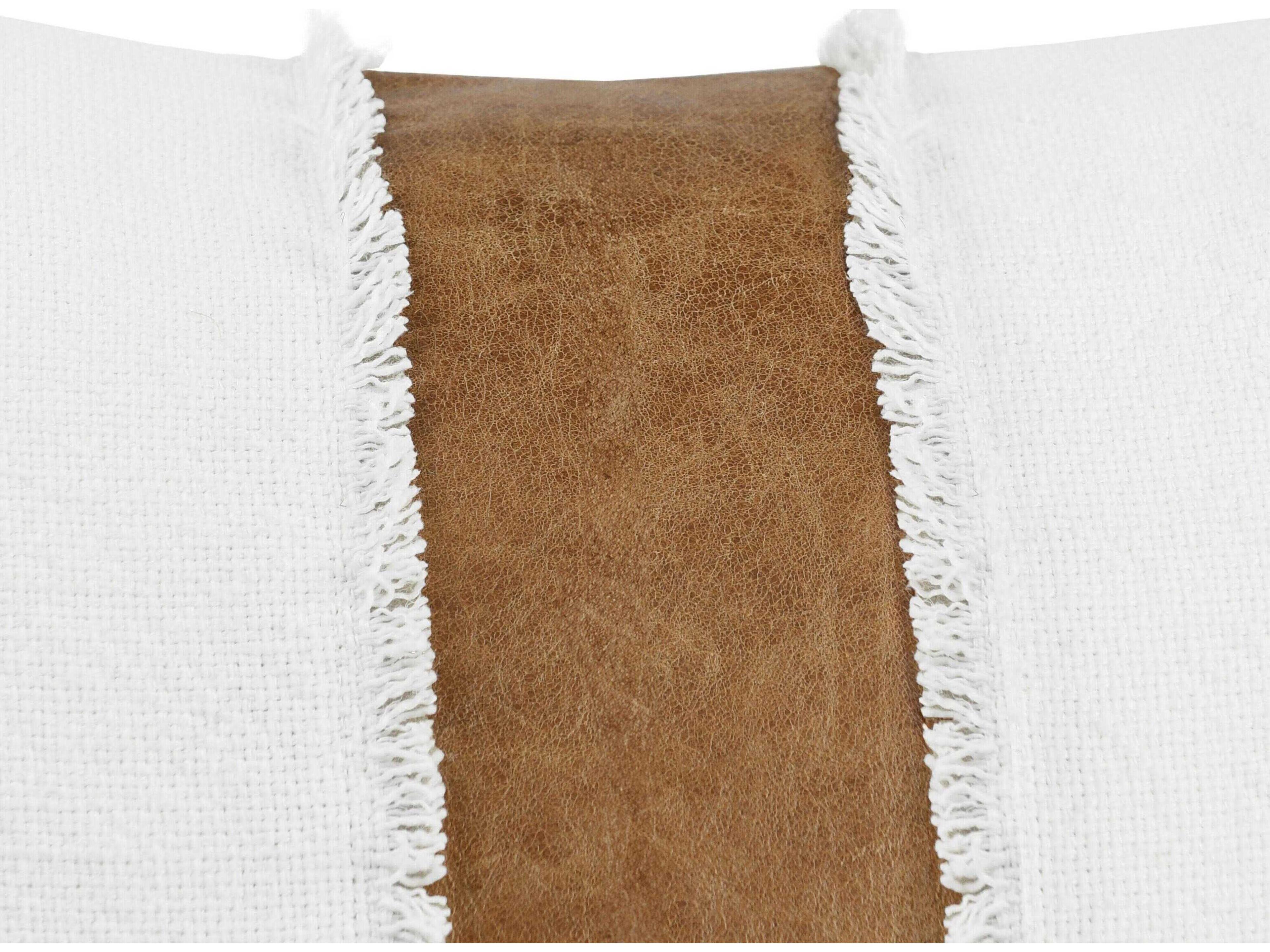 Villa by Classic Home Steam Ivory Dumont Throw Pillow