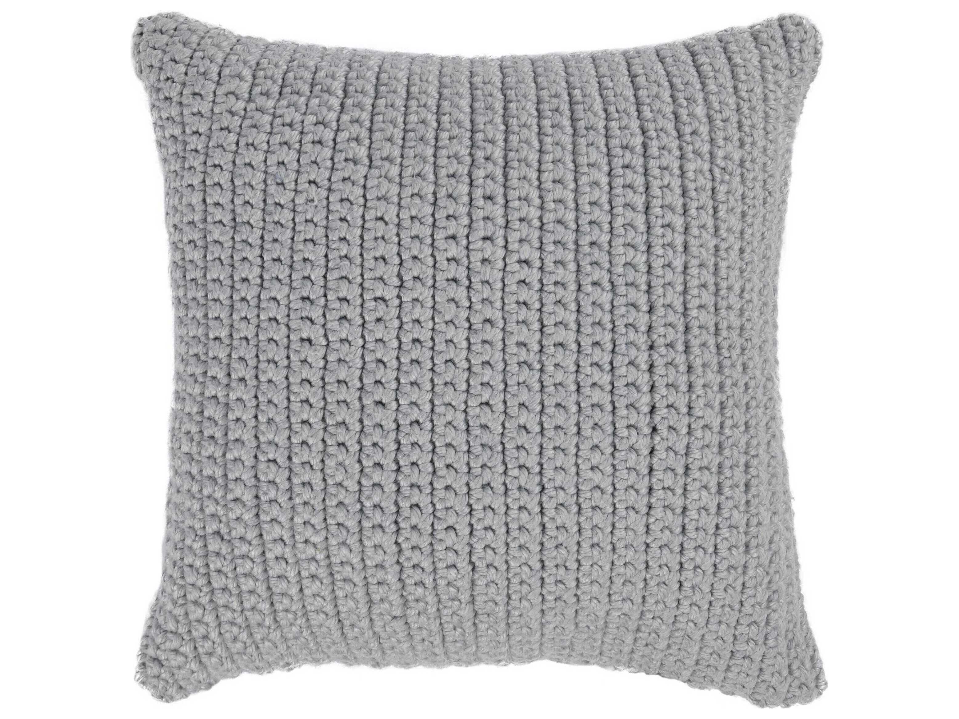 Villa by Classic Home Prism Light Gray Throw Pillow