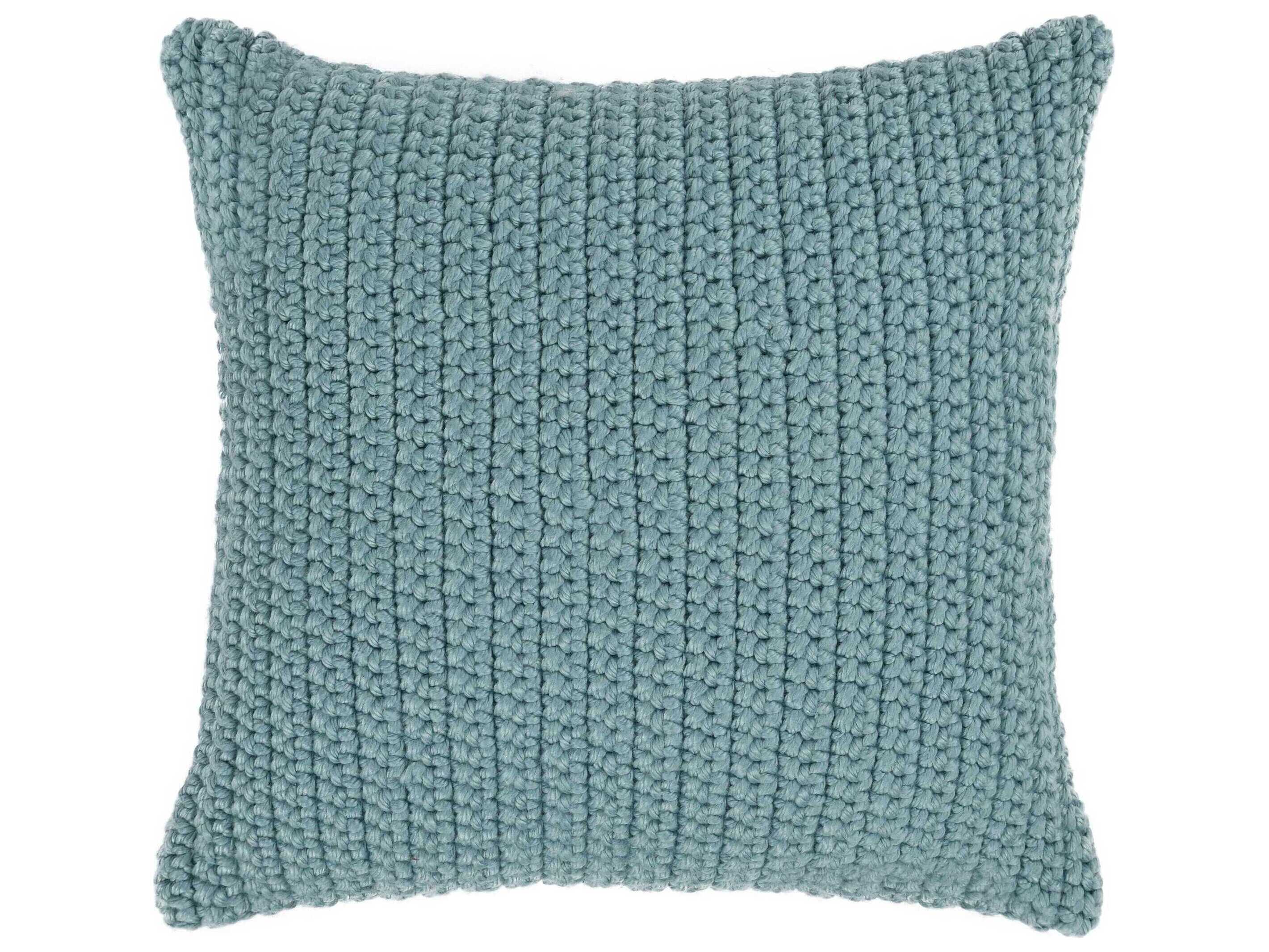 Villa by Classic Home Prism Blue Throw Pillow