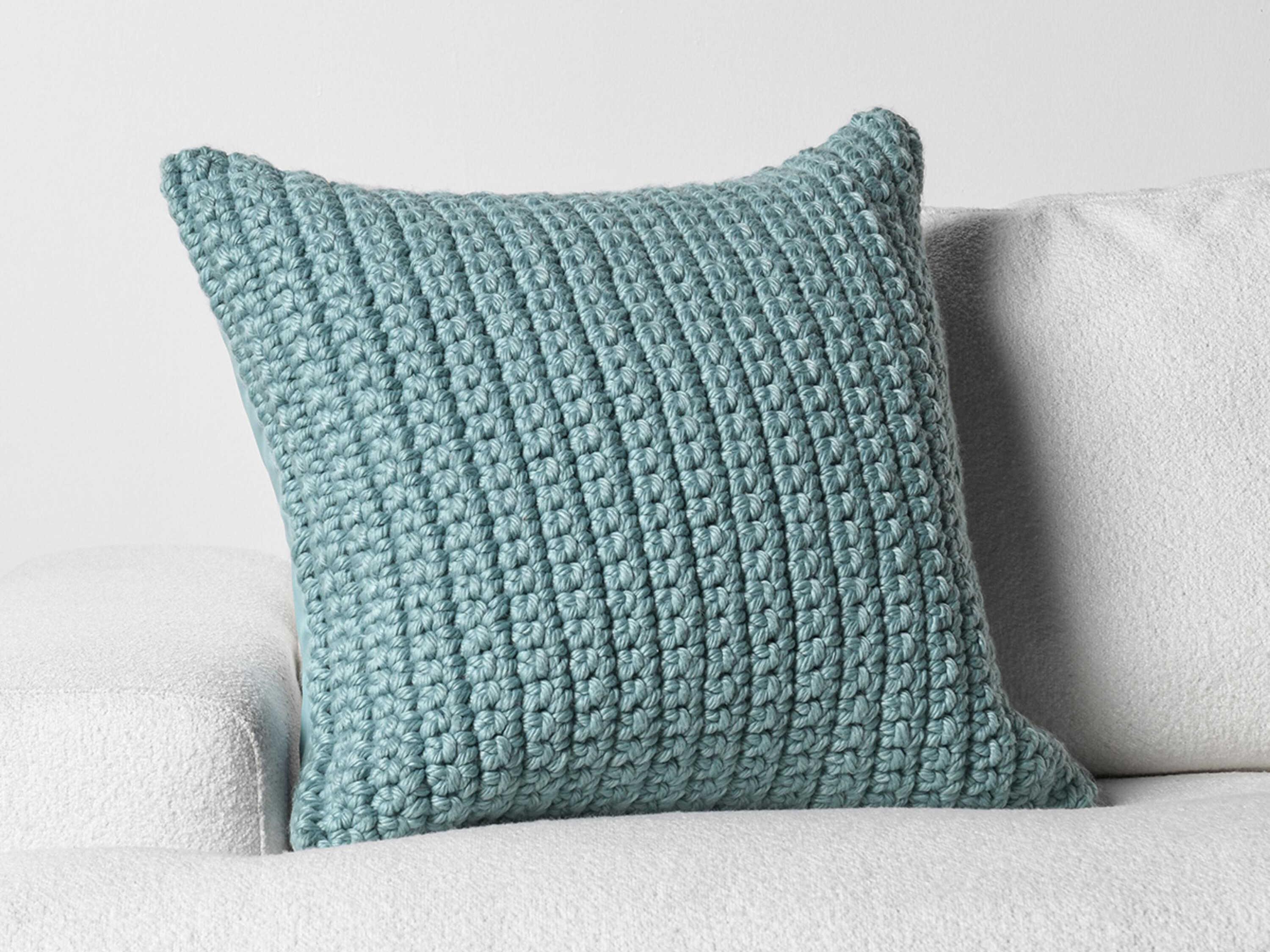 Villa by Classic Home Prism Blue Throw Pillow