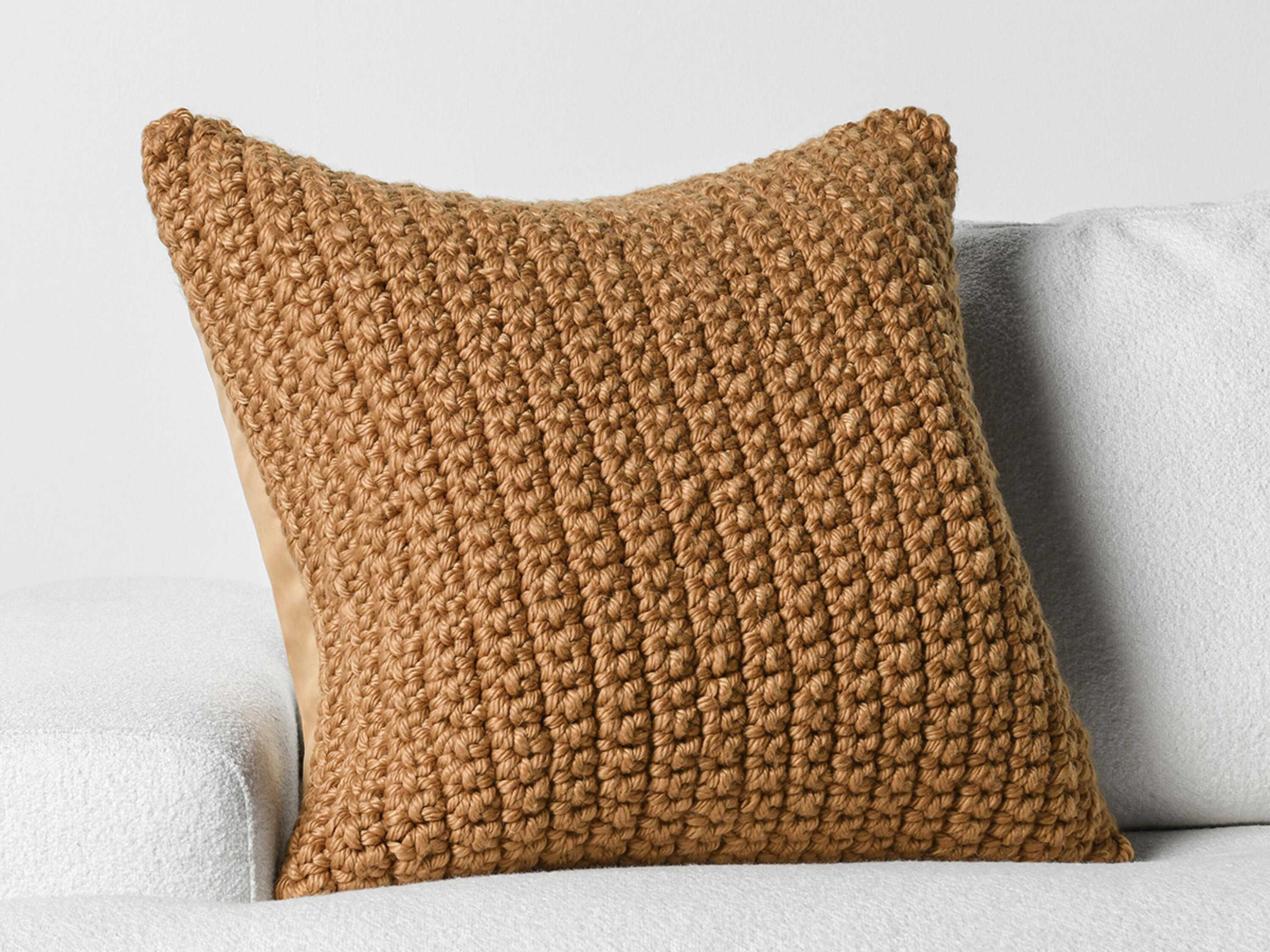 Villa by Classic Home Prism Yellow Throw Pillow