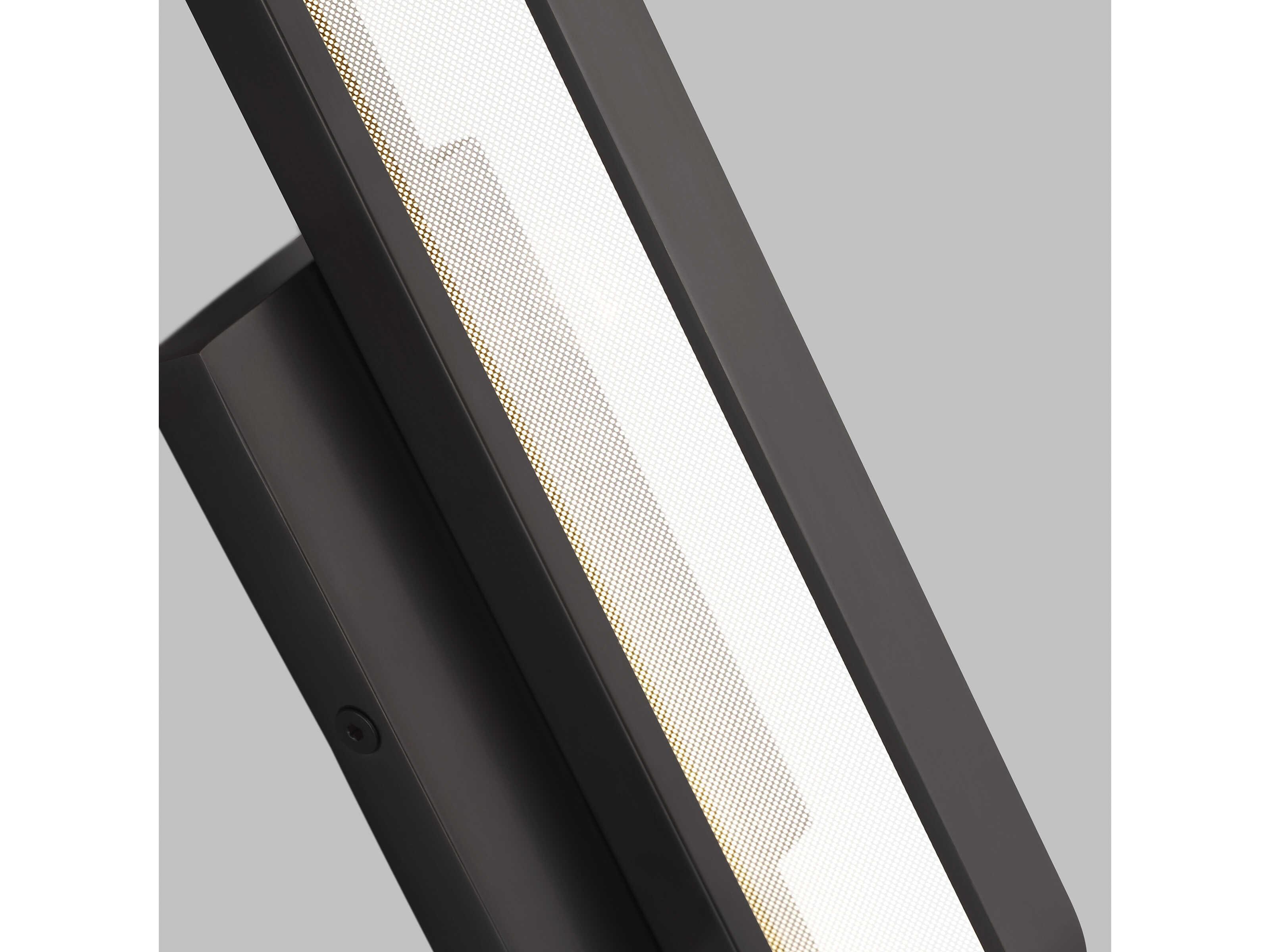 Visual Comfort Modern Banda 1-Light Dark Bronze Wall Sconce