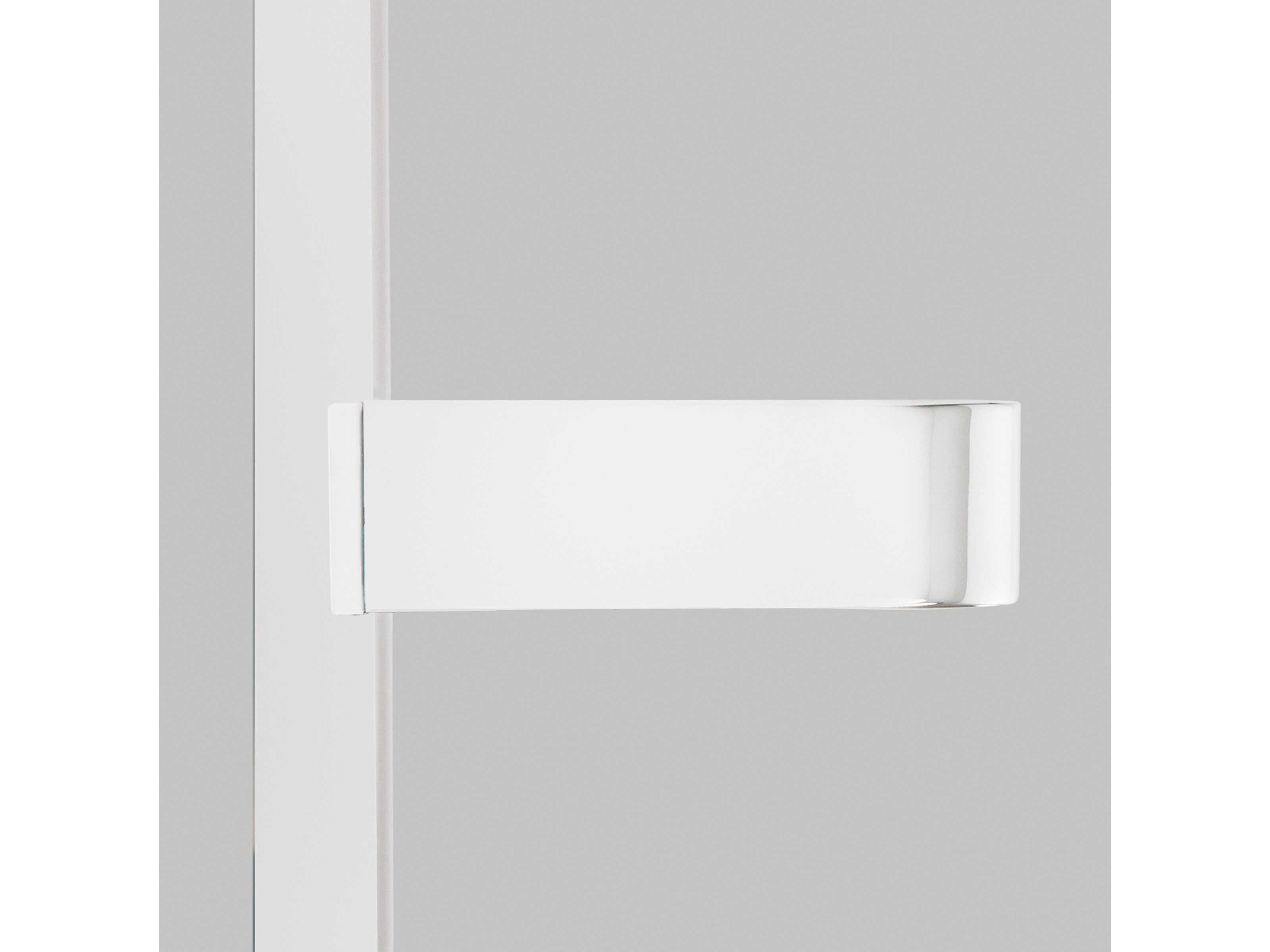 Visual Comfort Modern Banda 1-Light Chrome Vanity Light