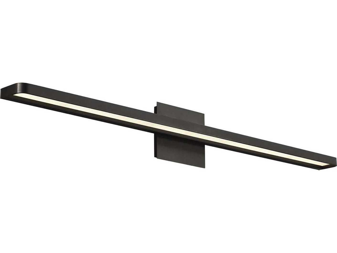 Visual Comfort Modern Banda 1-Light Dark Bronze Vanity Light