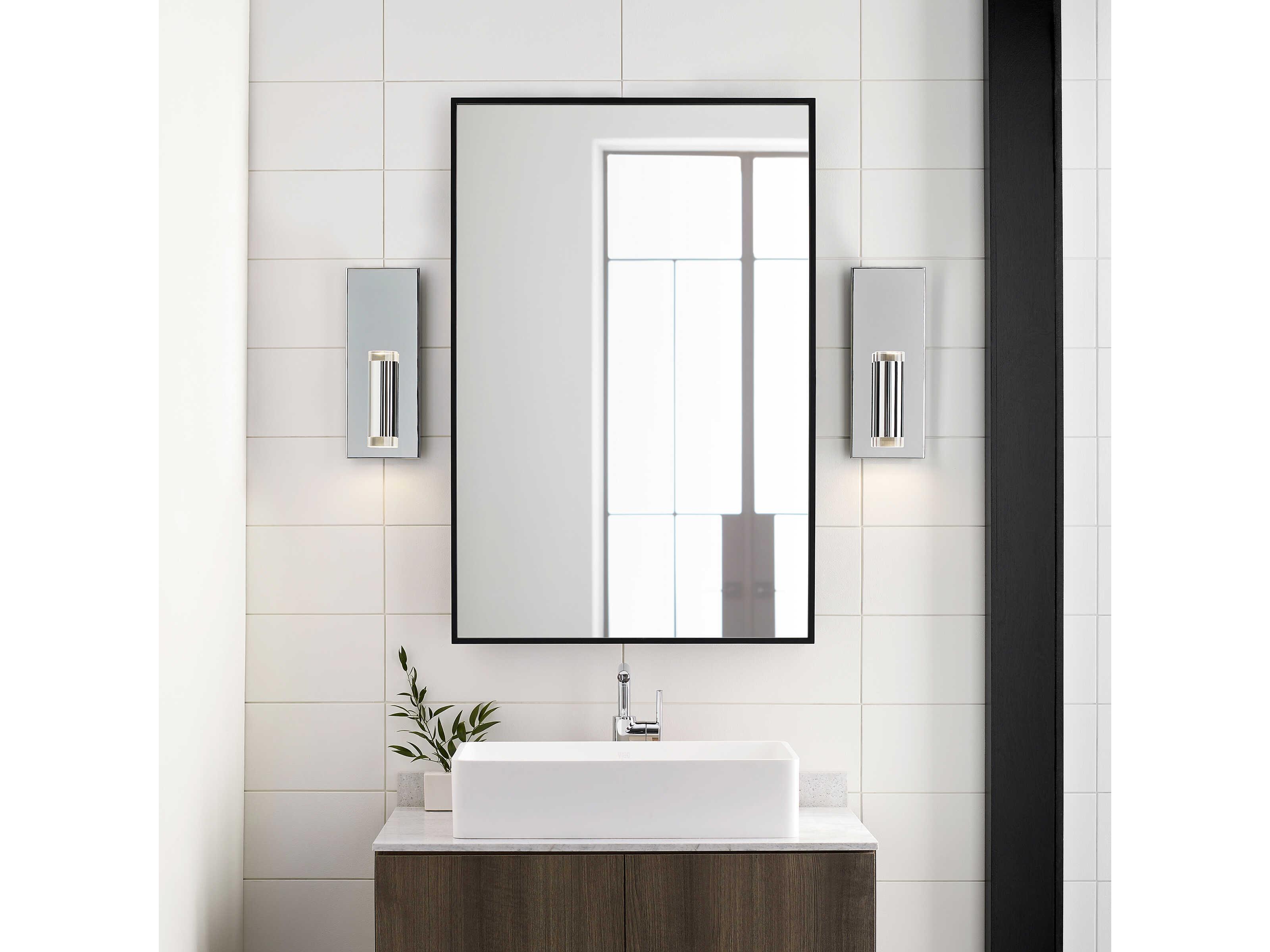 Visual Comfort Modern Dobson-II 1-Light Matte Black Wall Sconce