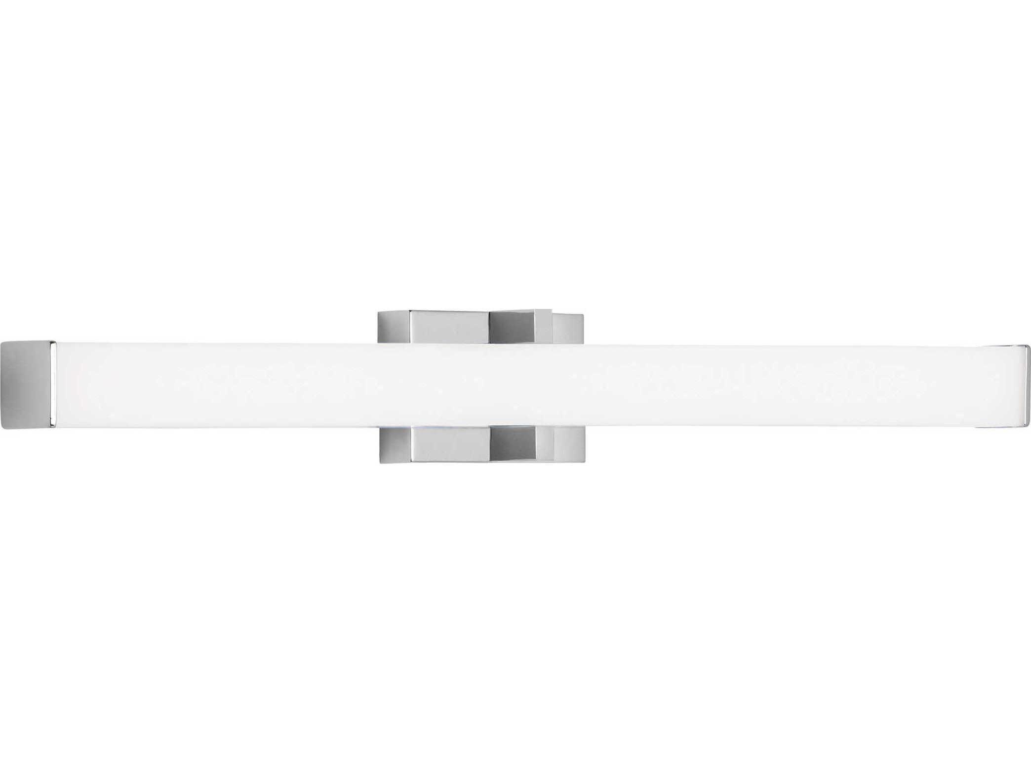 Visual Comfort Modern Ellis 1-Light Chrome Vanity Light