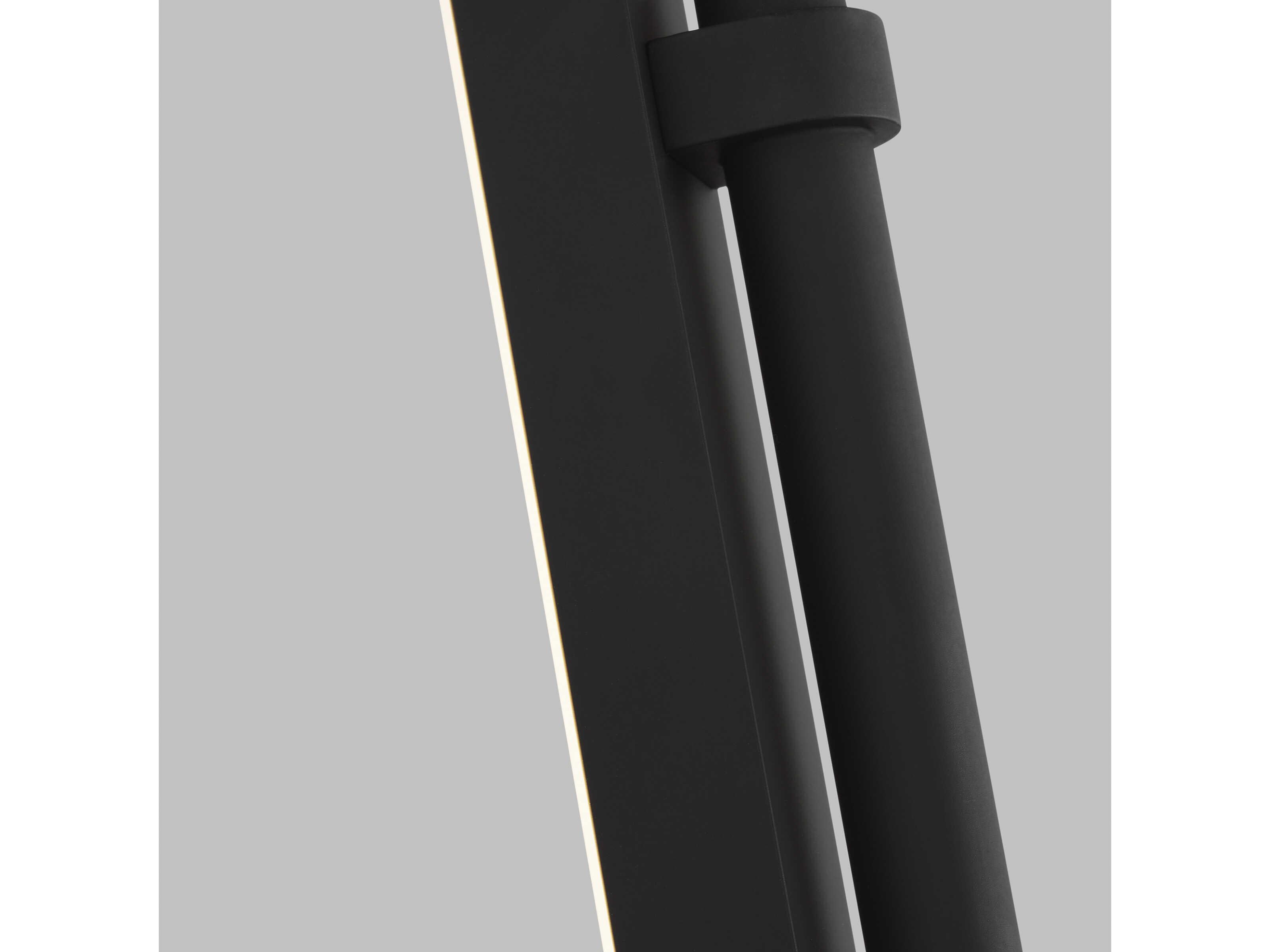 Visual Comfort Modern Kal 1-Light Nightshade Black Wall Sconce