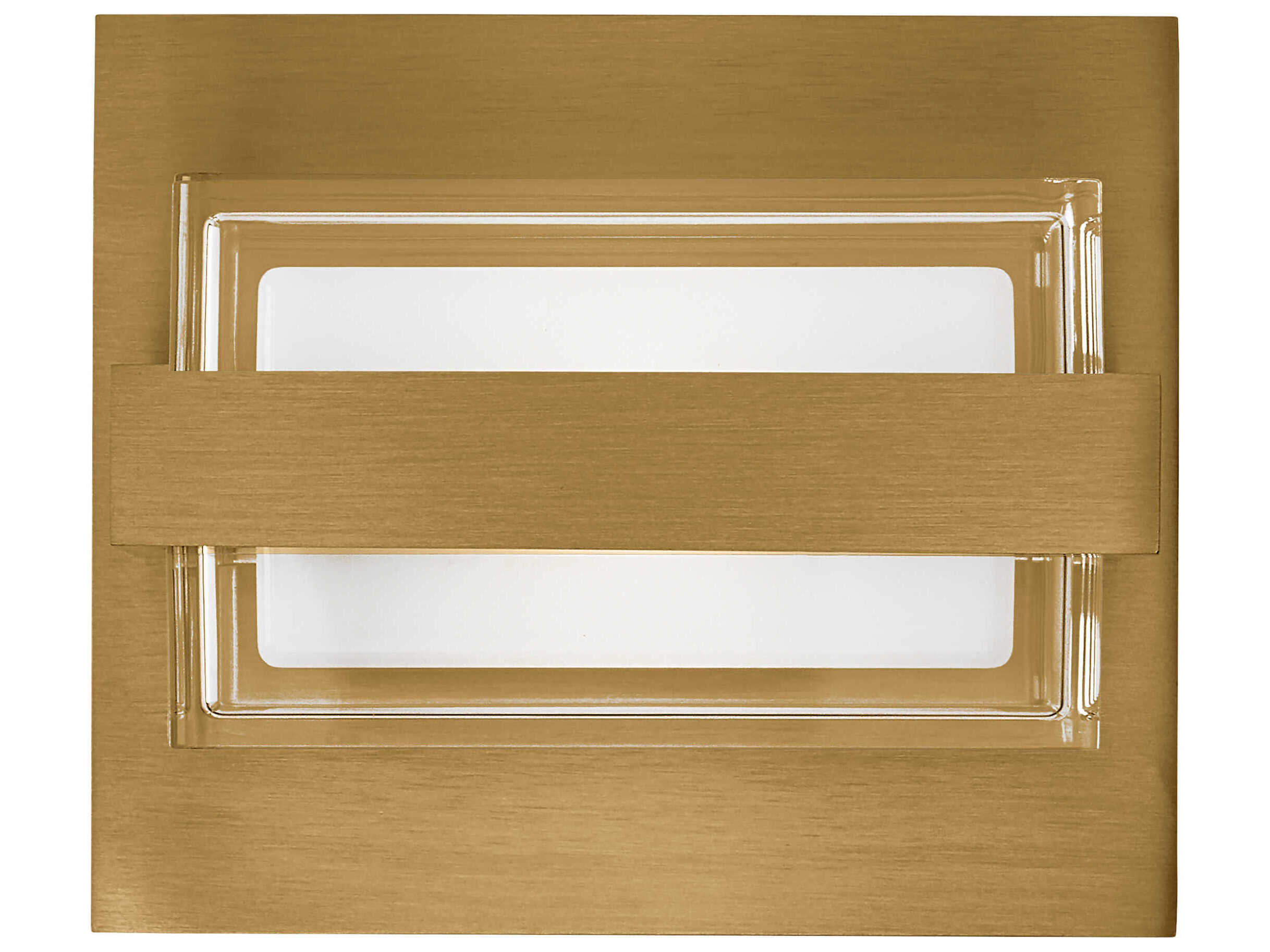 Visual Comfort Modern Kamden 1-Light Natural Brass Wall Sconce