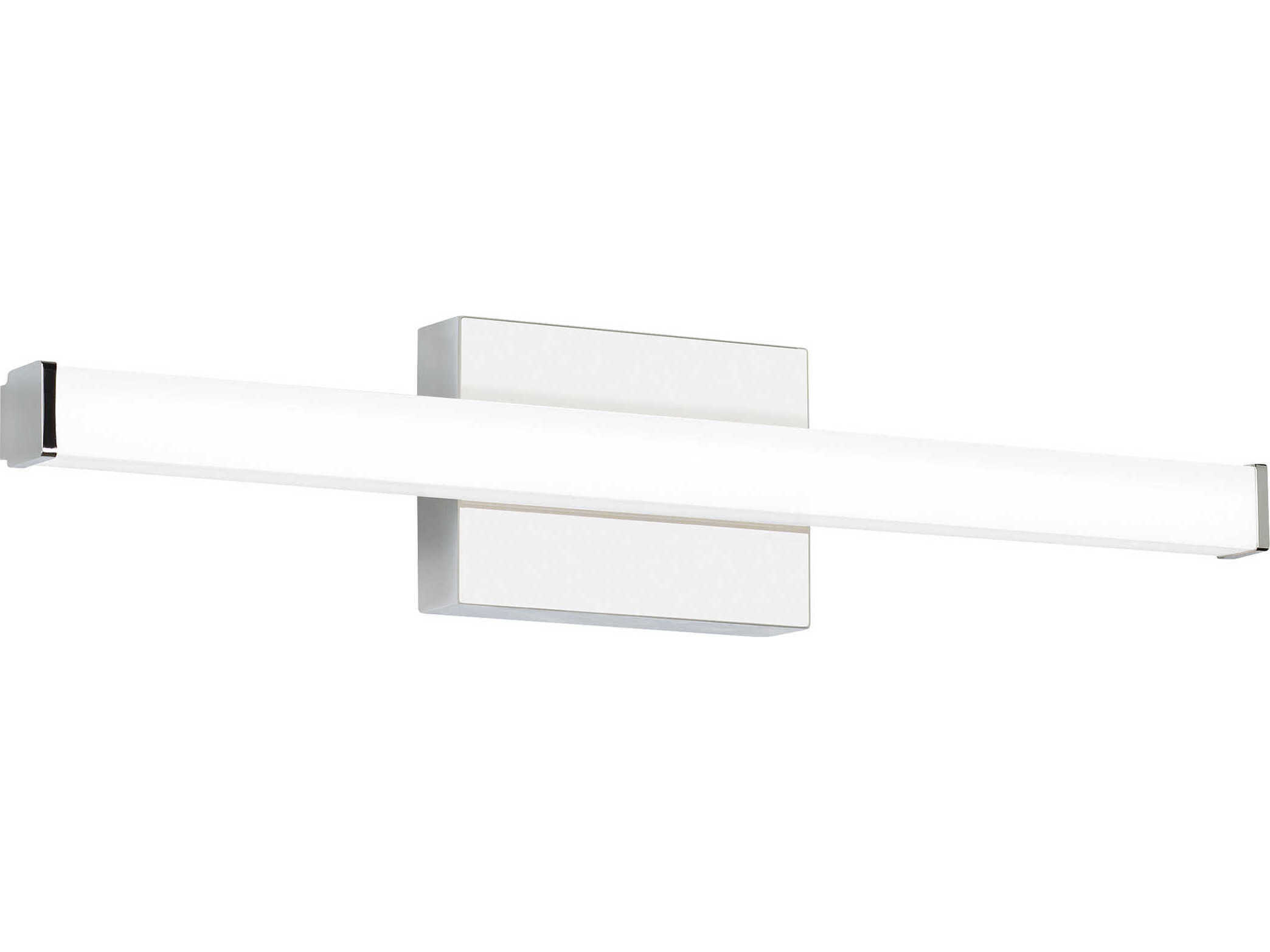 Visual Comfort Modern Lufe 1-Light Chrome Vanity Light