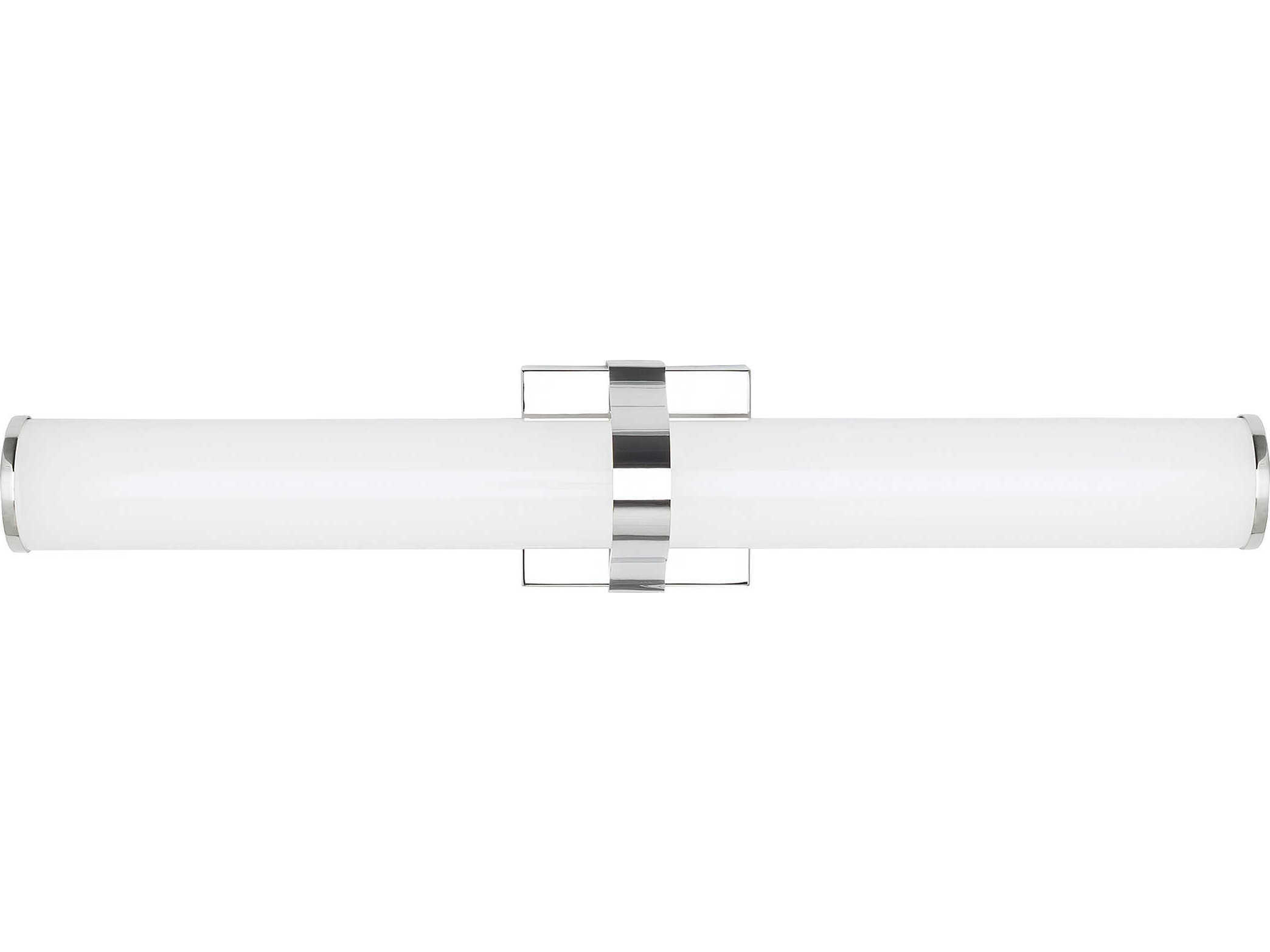 Visual Comfort Modern Lynk 1-Light Chrome Vanity Light