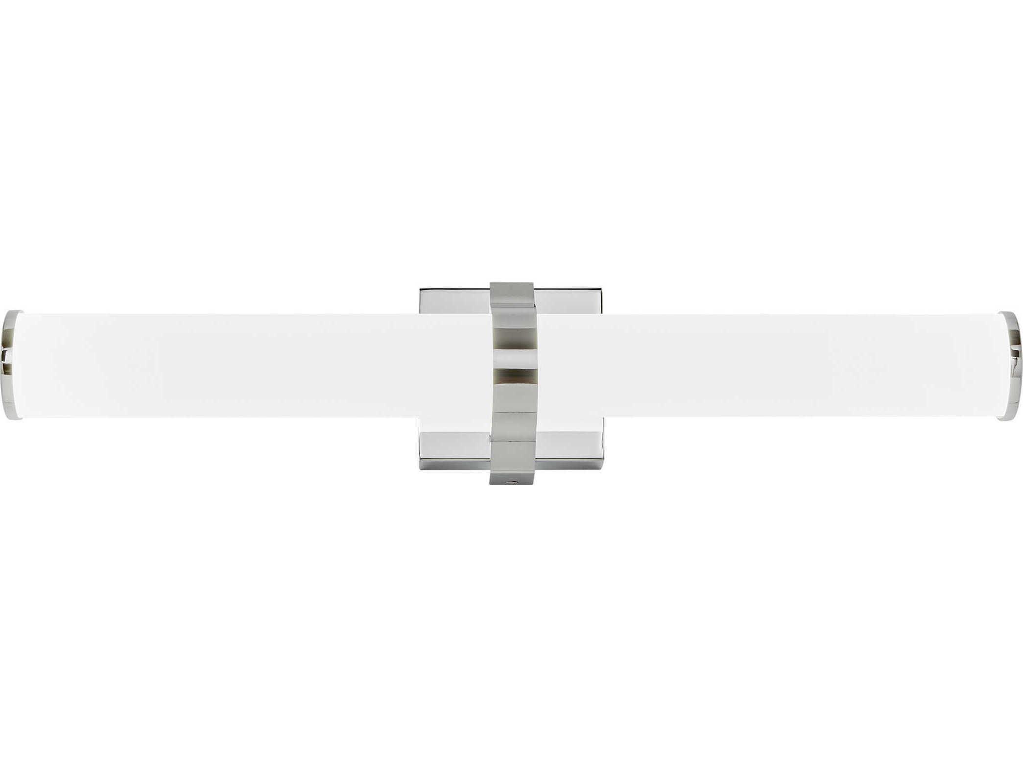 Visual Comfort Modern Lynk 1-Light Chrome Vanity Light