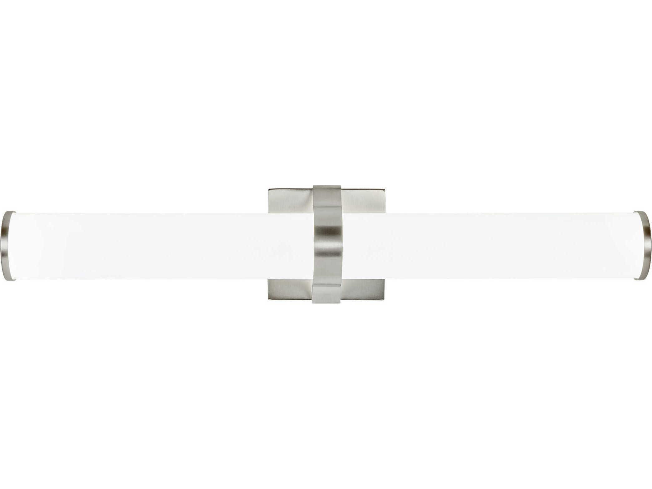 Visual Comfort Modern Lynk 1-Light Satin Nickel Vanity Light