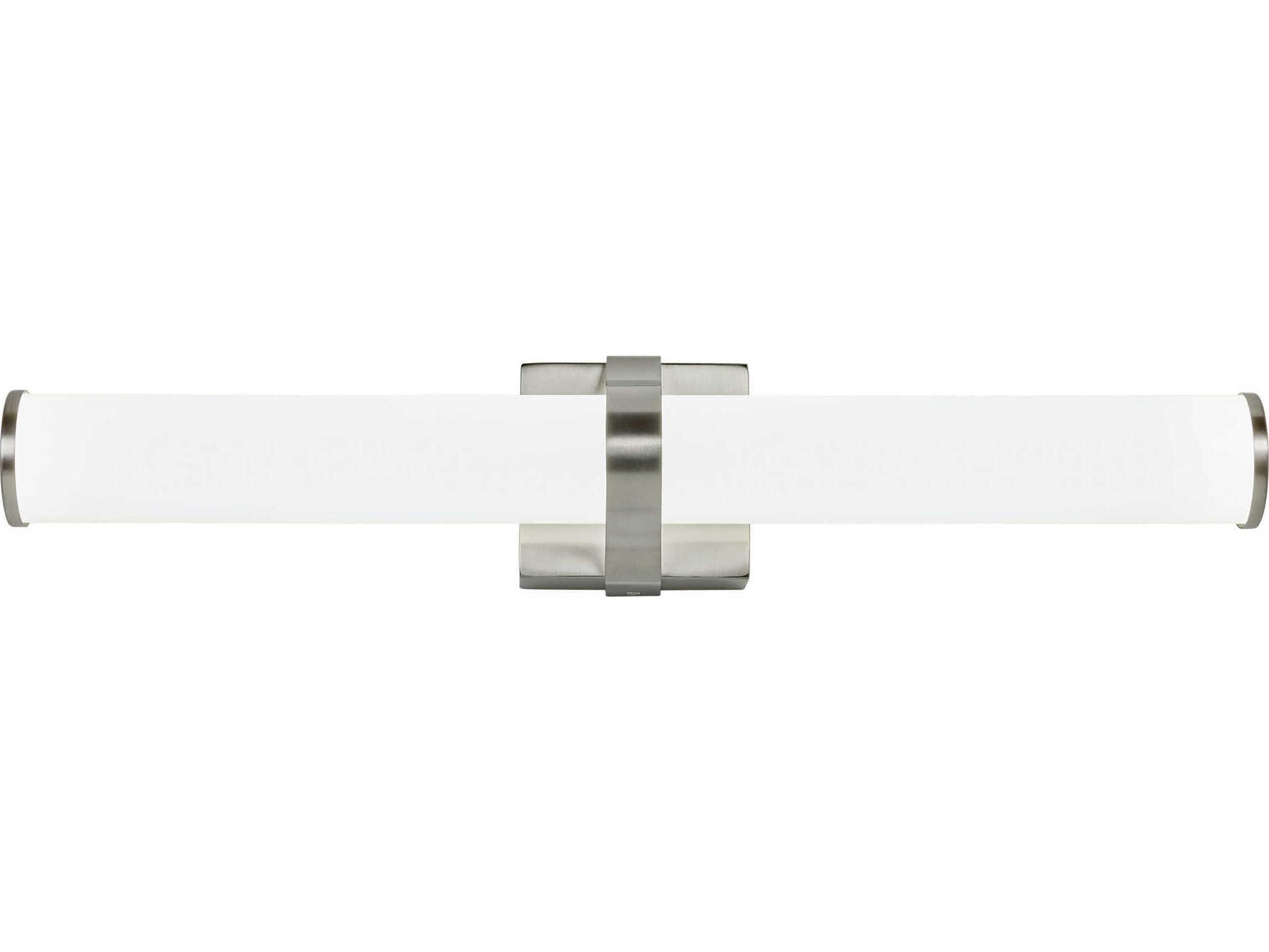 Visual Comfort Modern Lynk 1-Light Satin Nickel Vanity Light