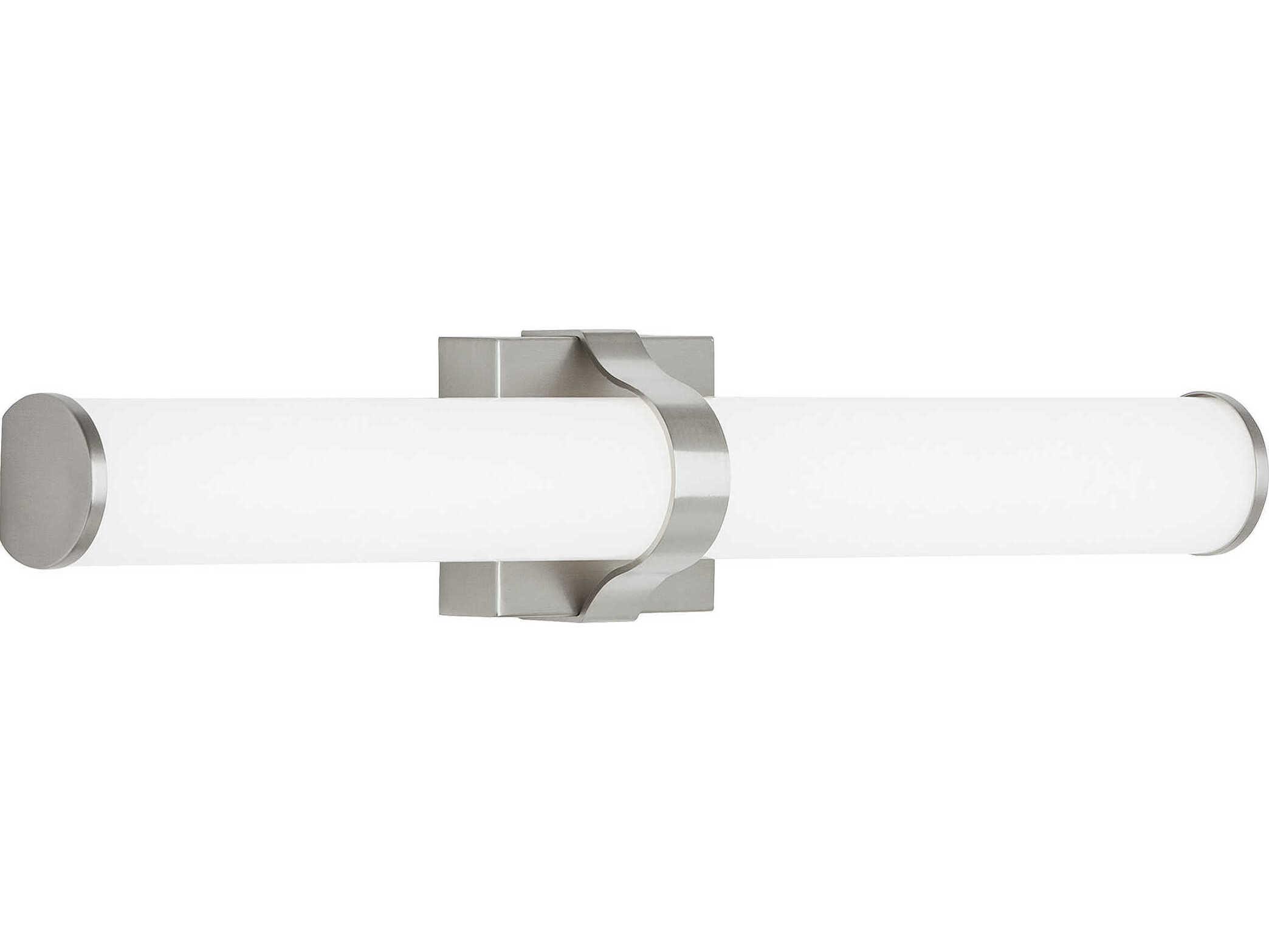 Visual Comfort Modern Lynk 1-Light Satin Nickel Vanity Light