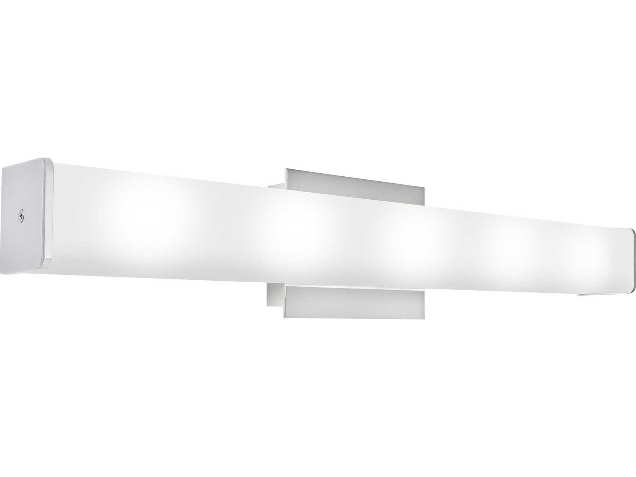 Visual Comfort Modern Lynn 1-Light Chrome Vanity Light