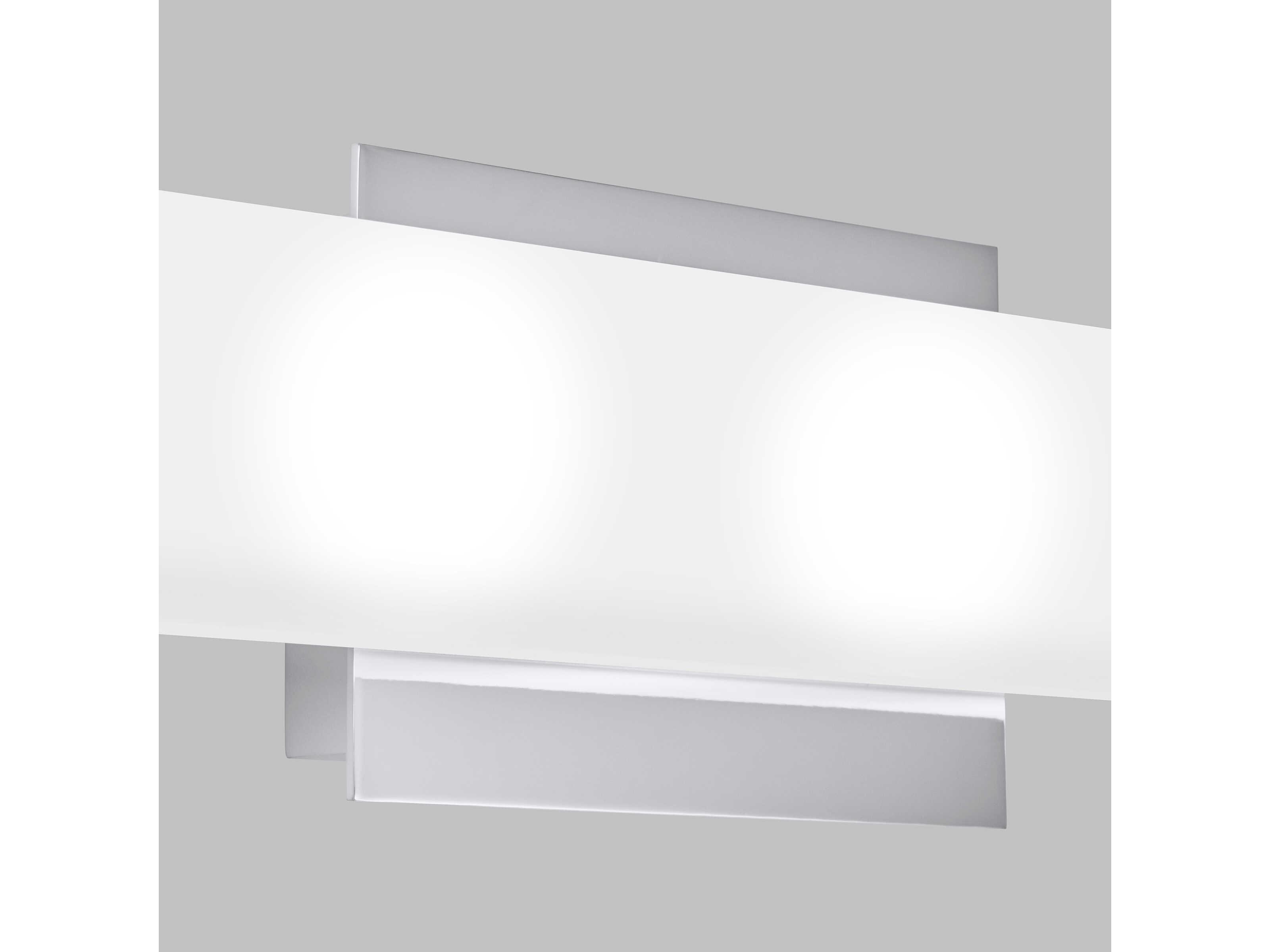 Visual Comfort Modern Lynn 1-Light Chrome Vanity Light