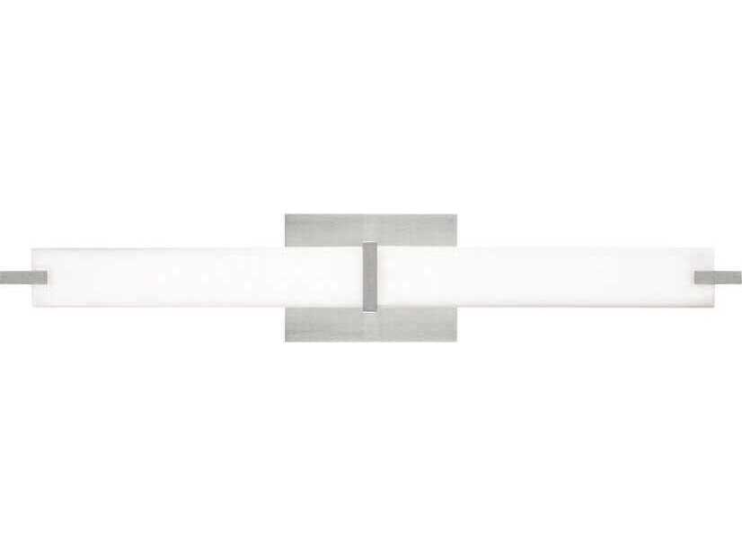 Visual Comfort Modern Metro 1-Light Satin Nickel Vanity Light