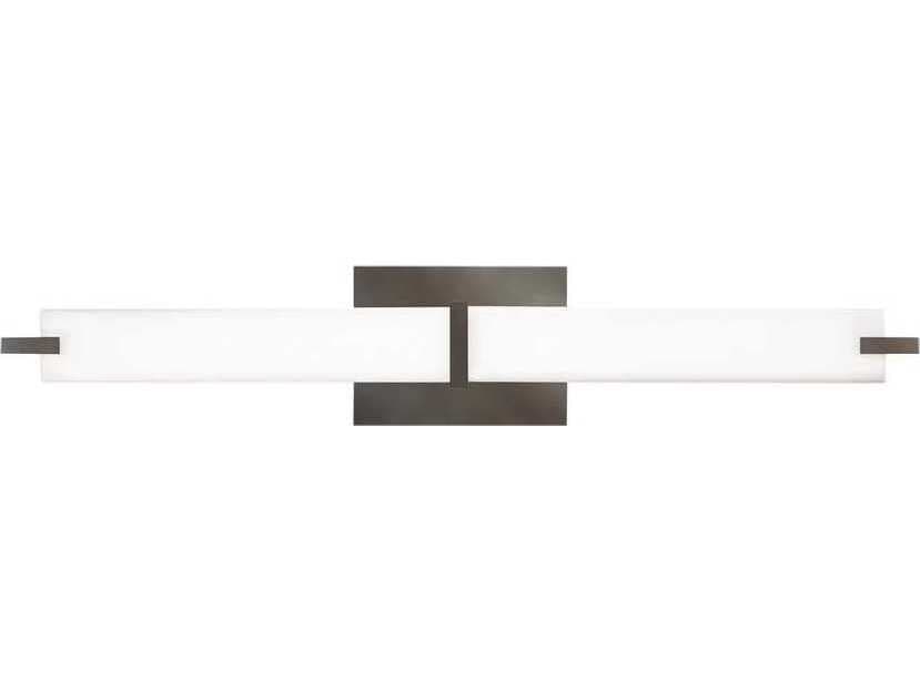 Visual Comfort Modern Metro 1-Light Antique Bronze Vanity Light