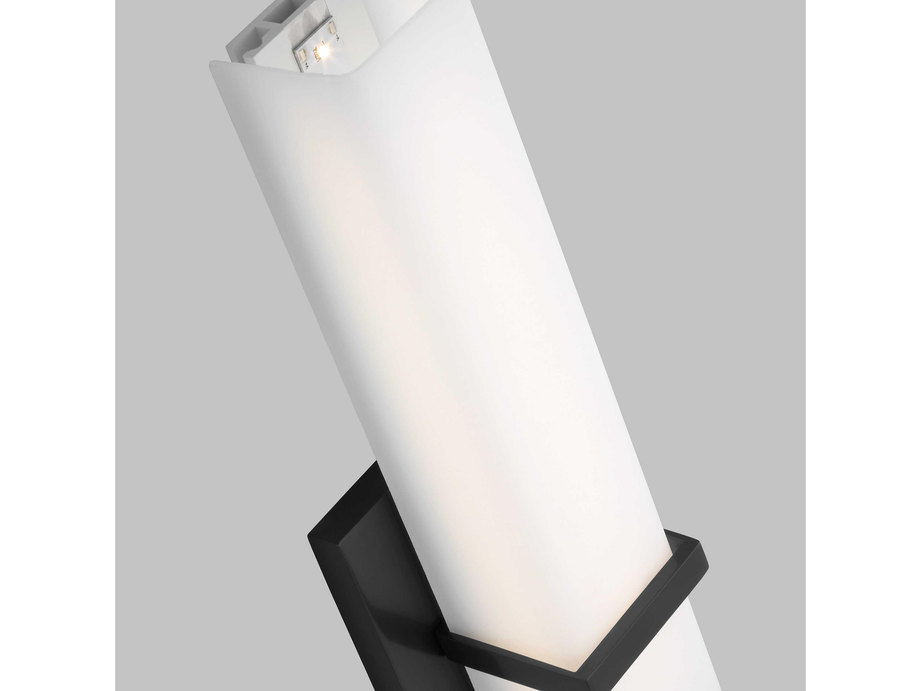 Visual Comfort Modern Milan 1-Light Dark Bronze Wall Sconce