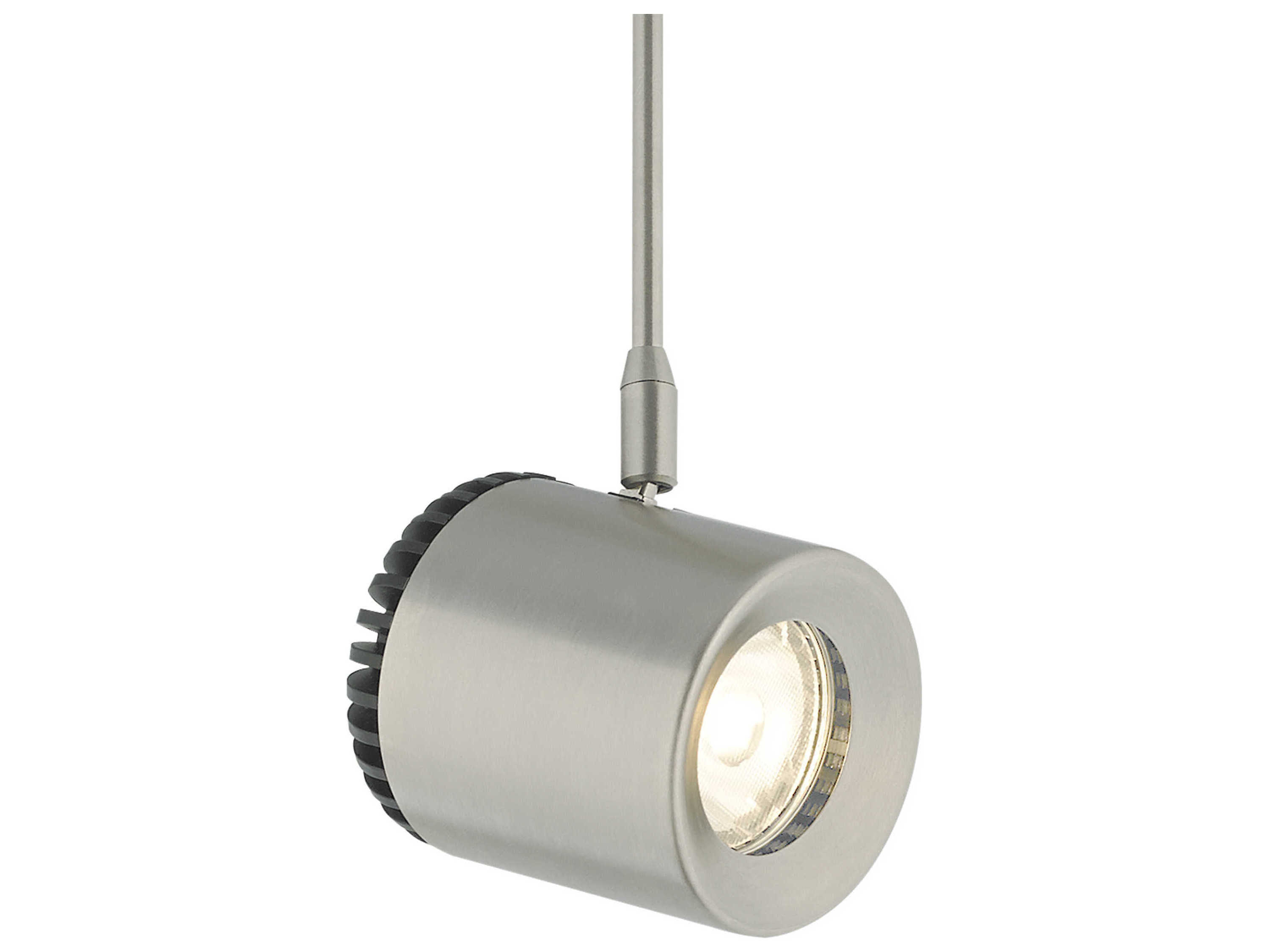 Visual Comfort Modern Burk 1-Light Satin Nickel Round Spot Light
