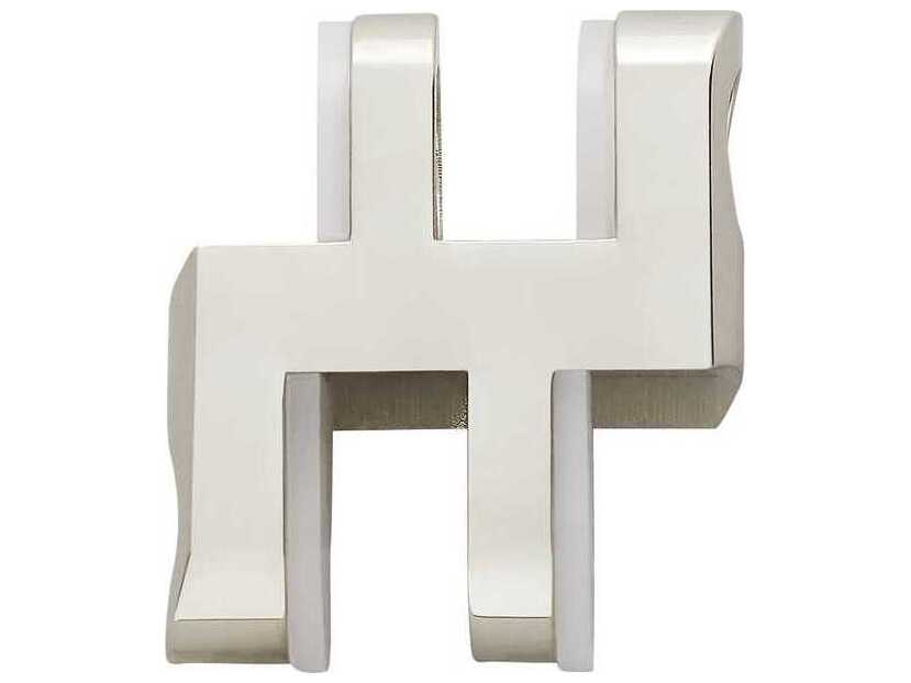 Visual Comfort Modern Collier Polished Nickel Isolated Mechanical Connector