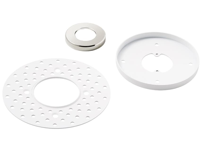 Visual Comfort Modern Collier Polished Nickel Mud in Plate