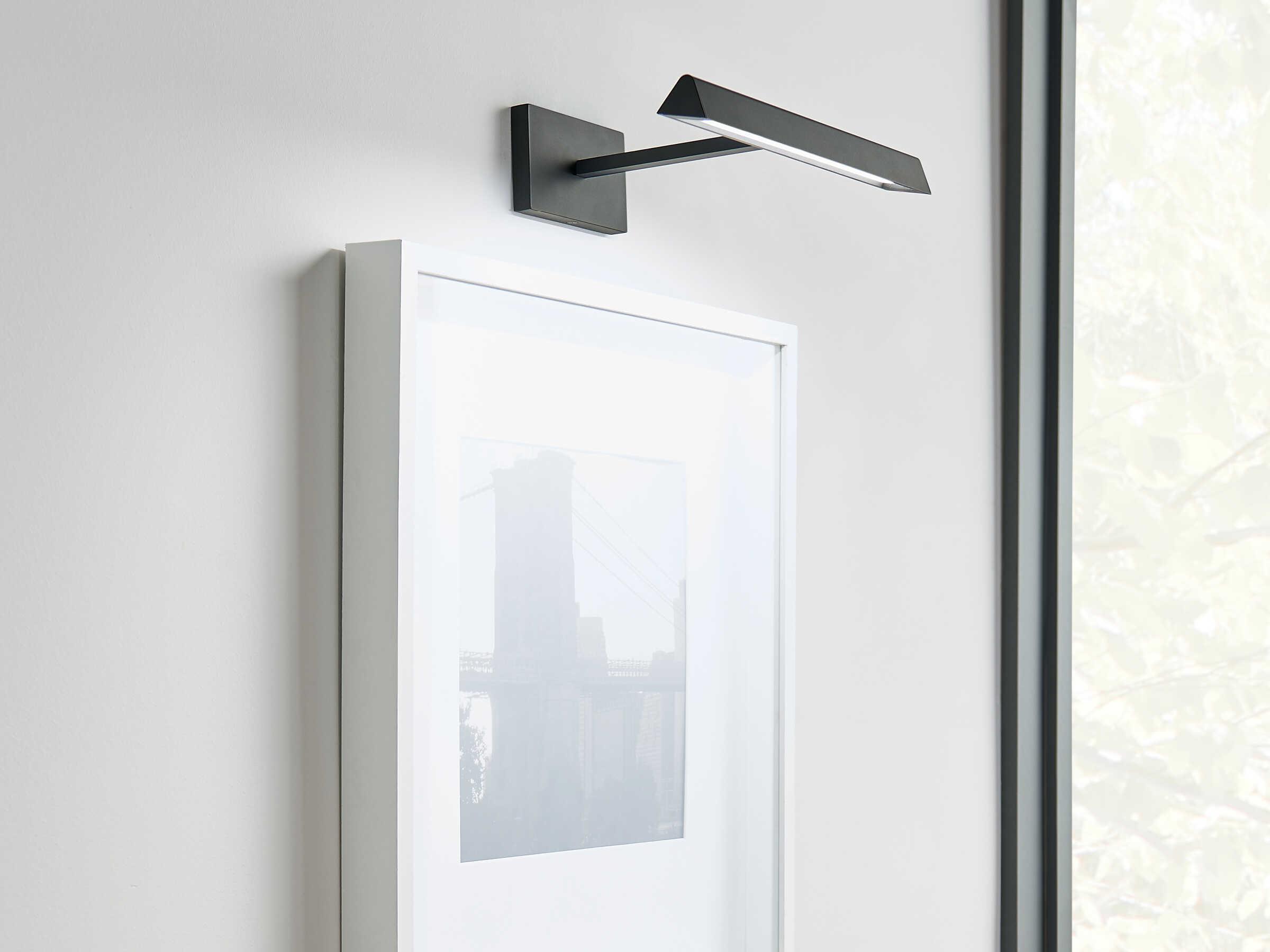 Visual Comfort Modern Dessau 1-Light Nightshade Black Picture Light