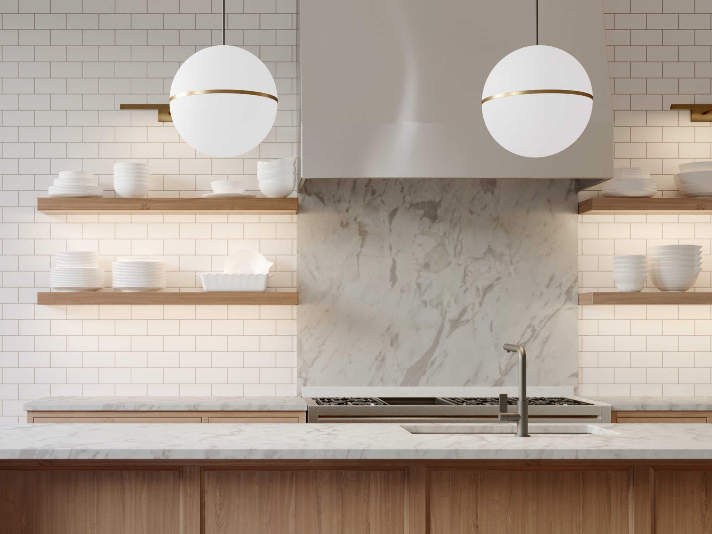 Visual Comfort Modern Dessau 1-Light Natural Brass Picture Light