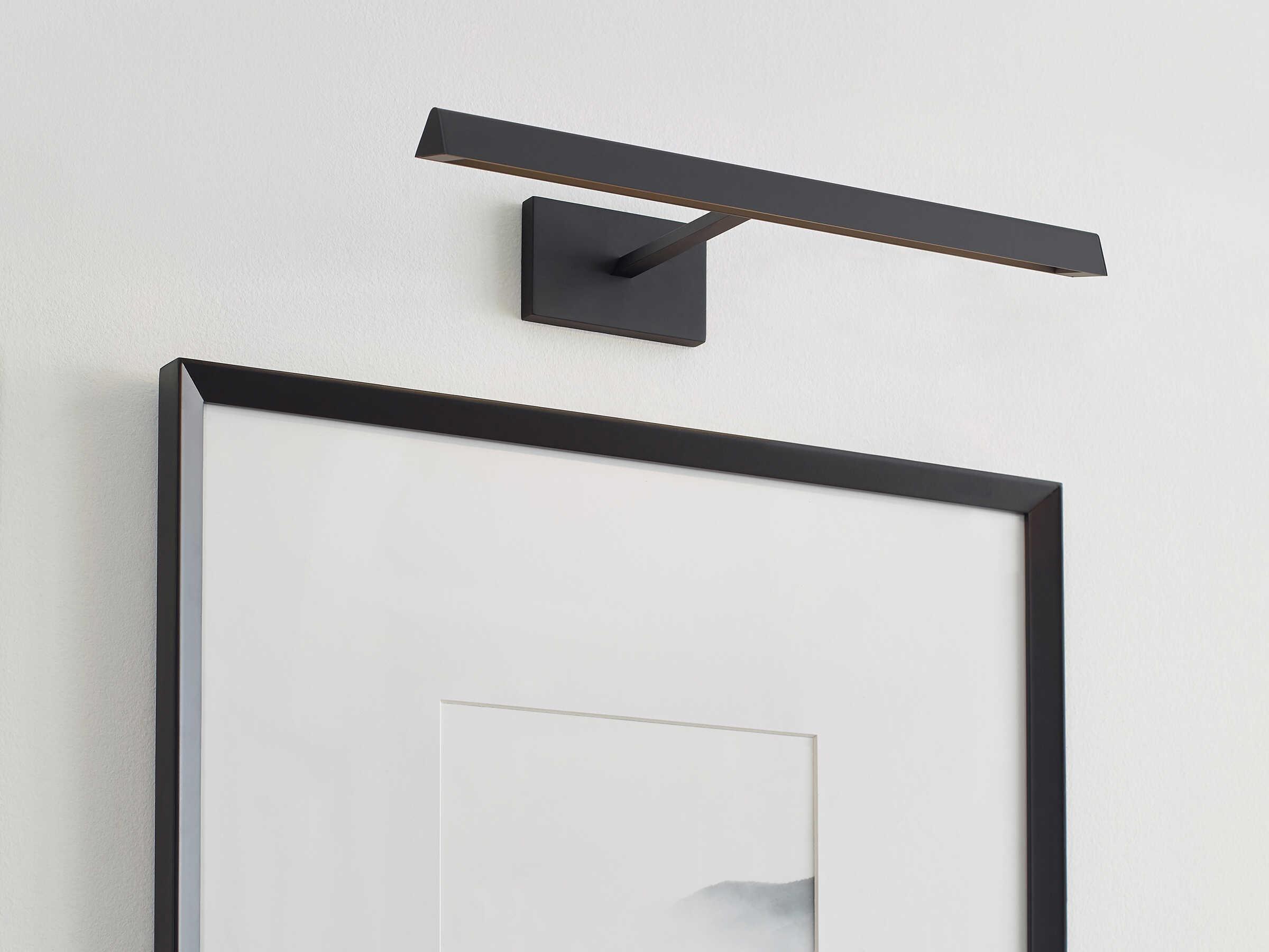 Visual Comfort Modern Dessau 1-Light Nightshade Black Picture Light