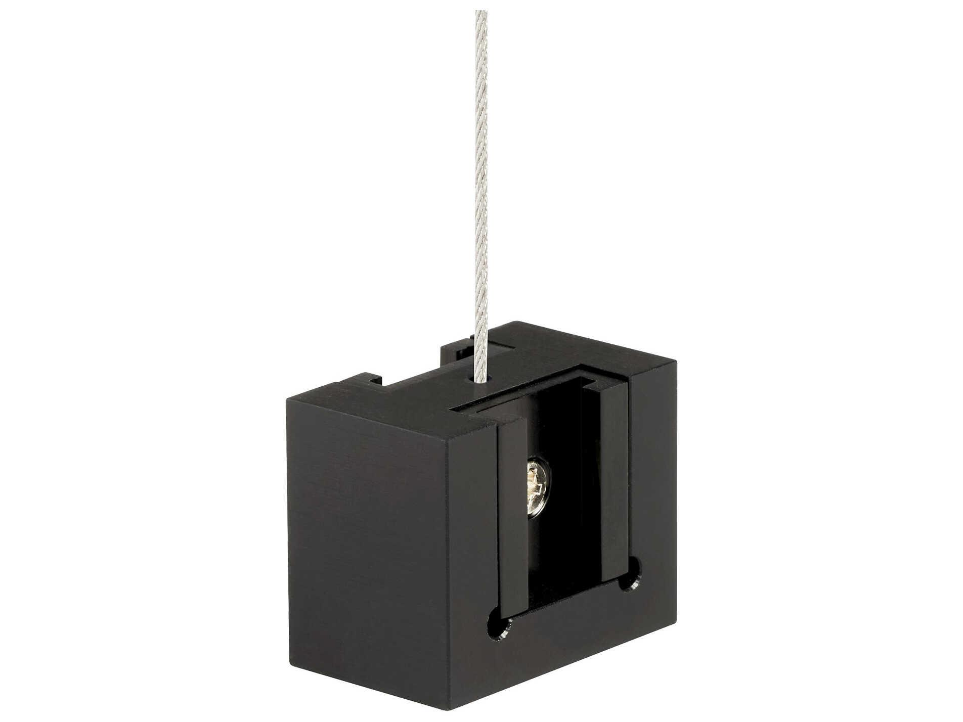 Visual Comfort Modern Dyna Anodized Black Mechanical Connector