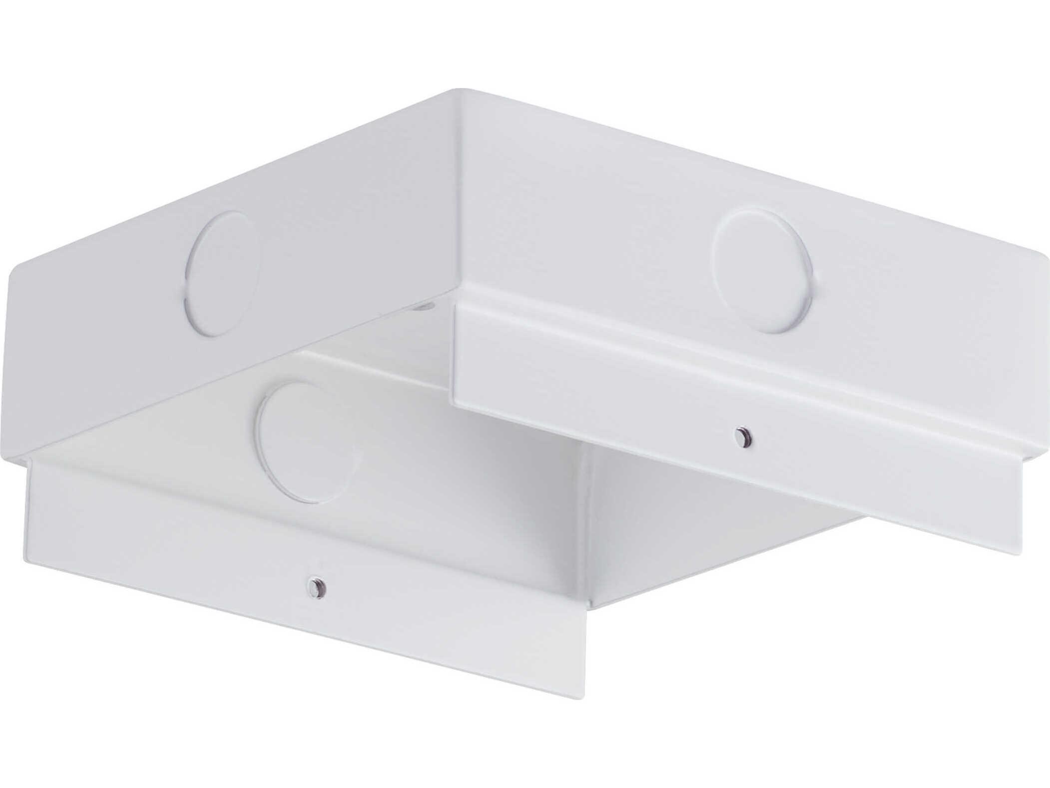 Visual Comfort Modern Exo Matte White Ceiling Junction Box