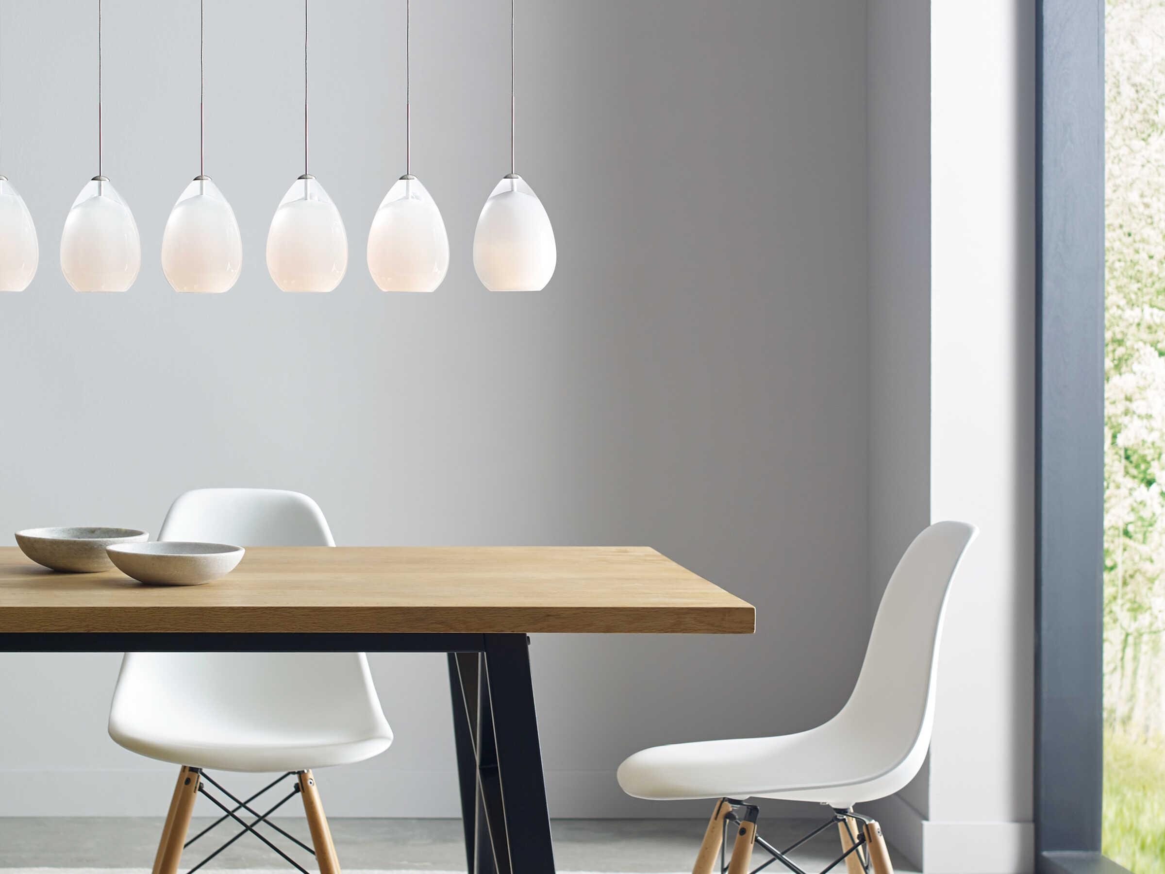 Visual Comfort Modern Alina 1-Light Brown Mini Pendant