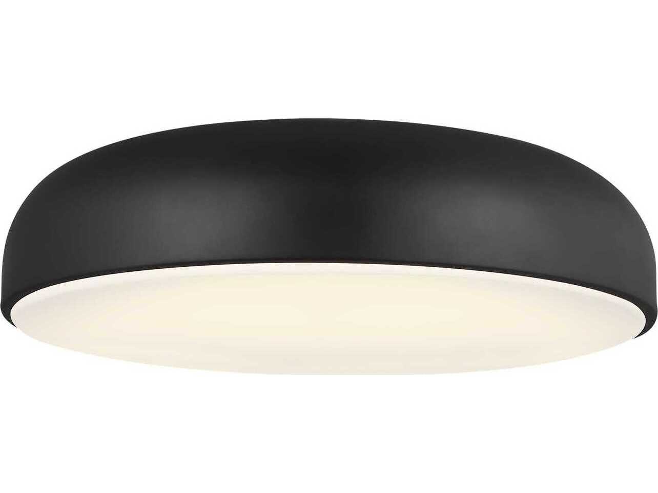 Visual Comfort Modern Kosa 1-Light Nightshade Black Pendant