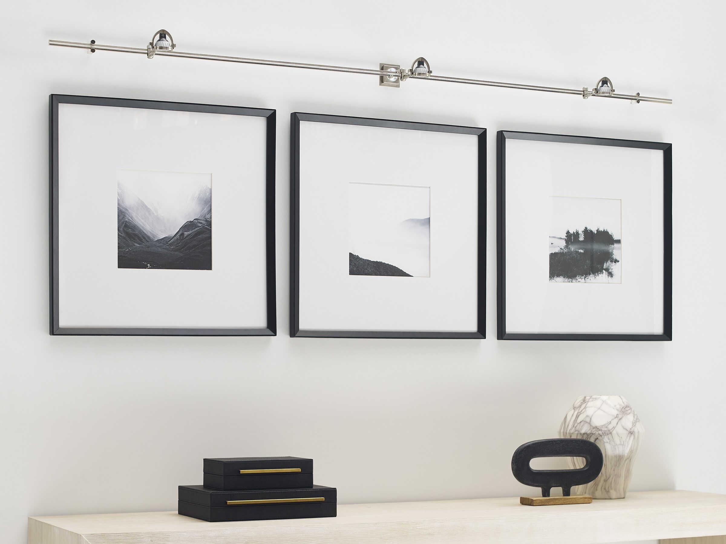 Visual Comfort Modern John Satin Nickel Spot Light