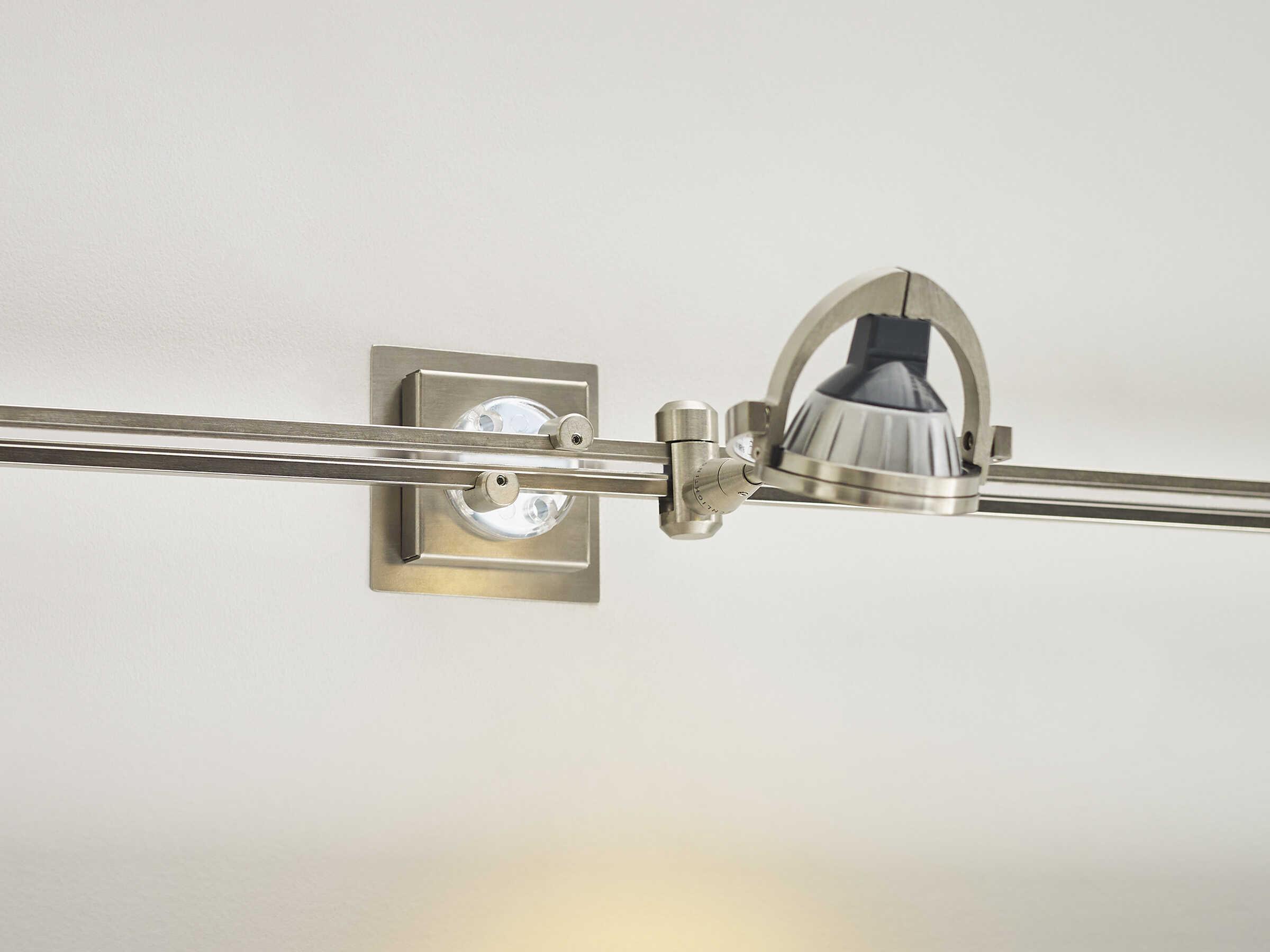 Visual Comfort Modern John Satin Nickel Spot Light