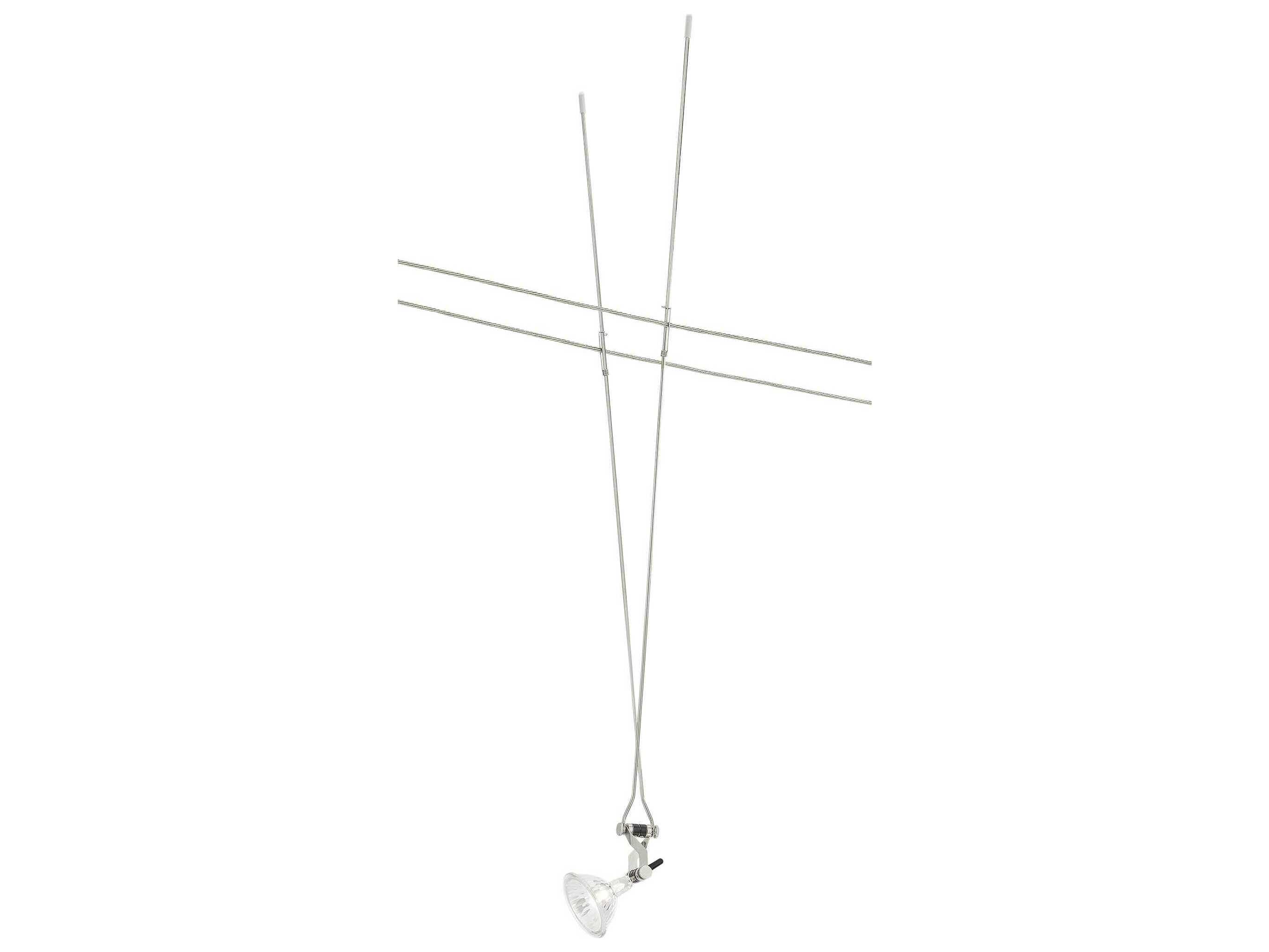 Visual Comfort Modern K-Jane Satin Nickel Spot Light