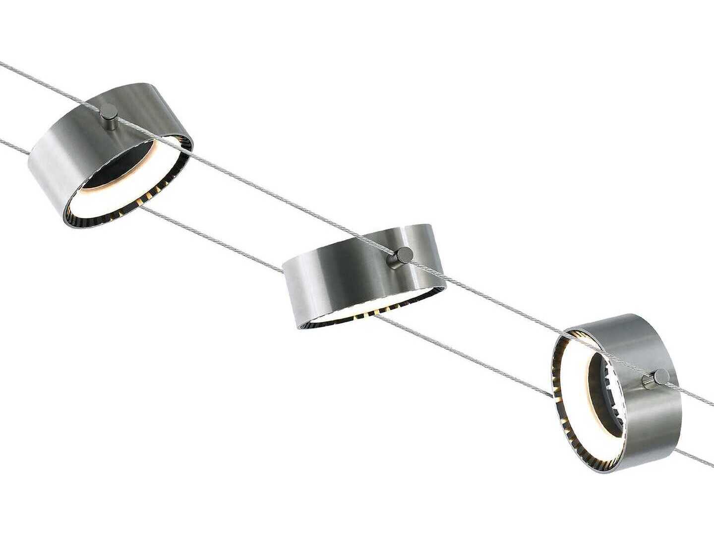 Visual Comfort Modern K-corum 1-Light Satin Nickel Spot Light