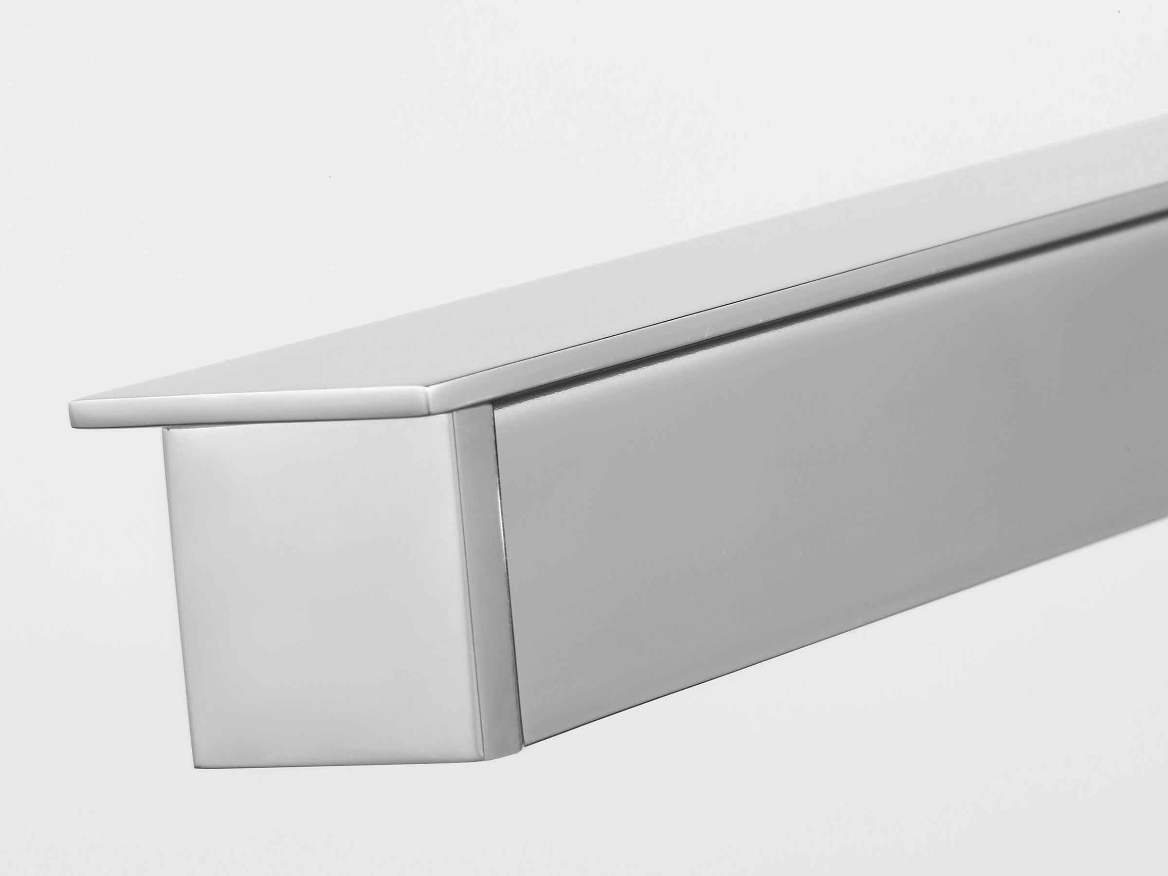 Visual Comfort Modern Stagger 1-Light Polished Stainless Steel Linear Island Pendant