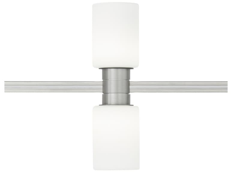 Visual Comfort Modern Cylinders 1-Light Satin Nickel Spot Light