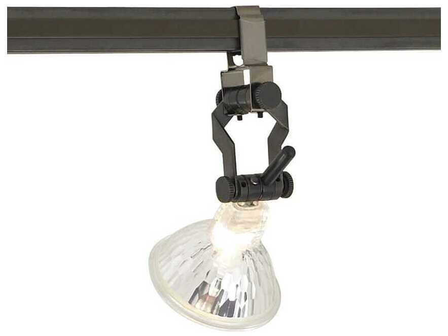 Visual Comfort Modern Pivot 1-Light Antique Bronze Spot Light