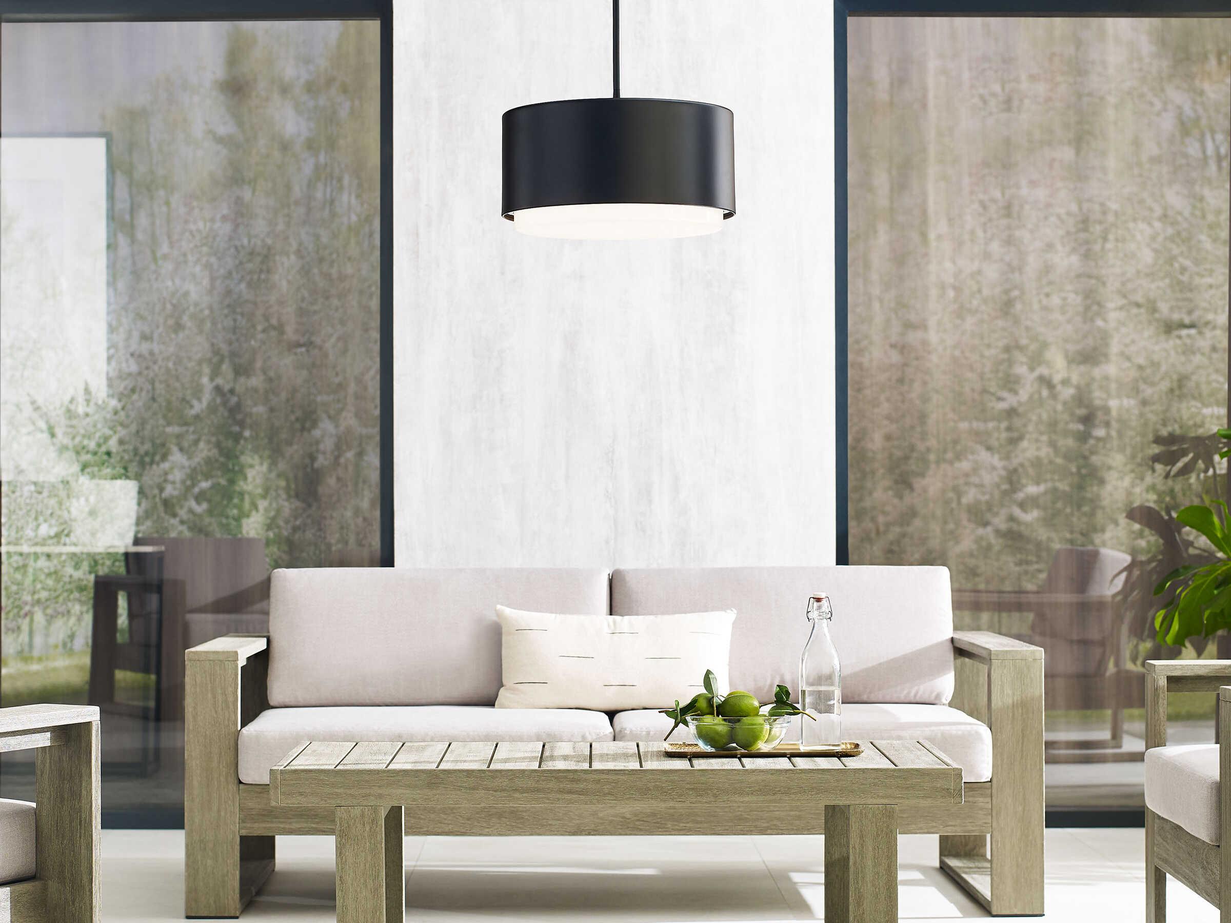 Visual Comfort Modern Roton 1-Light Outdoor Hanging Light