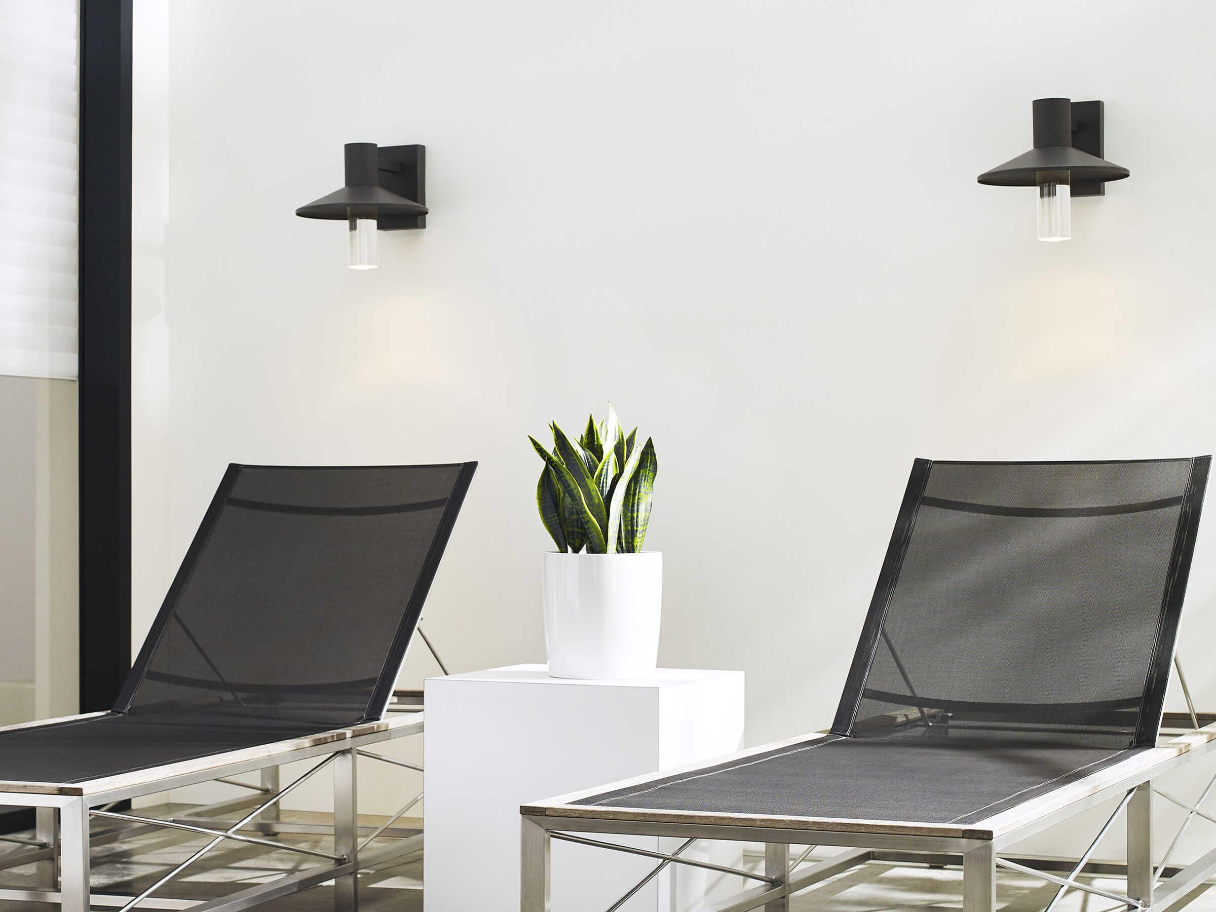 Visual Comfort Modern Ash 1 - Light Outdoor Wall Light