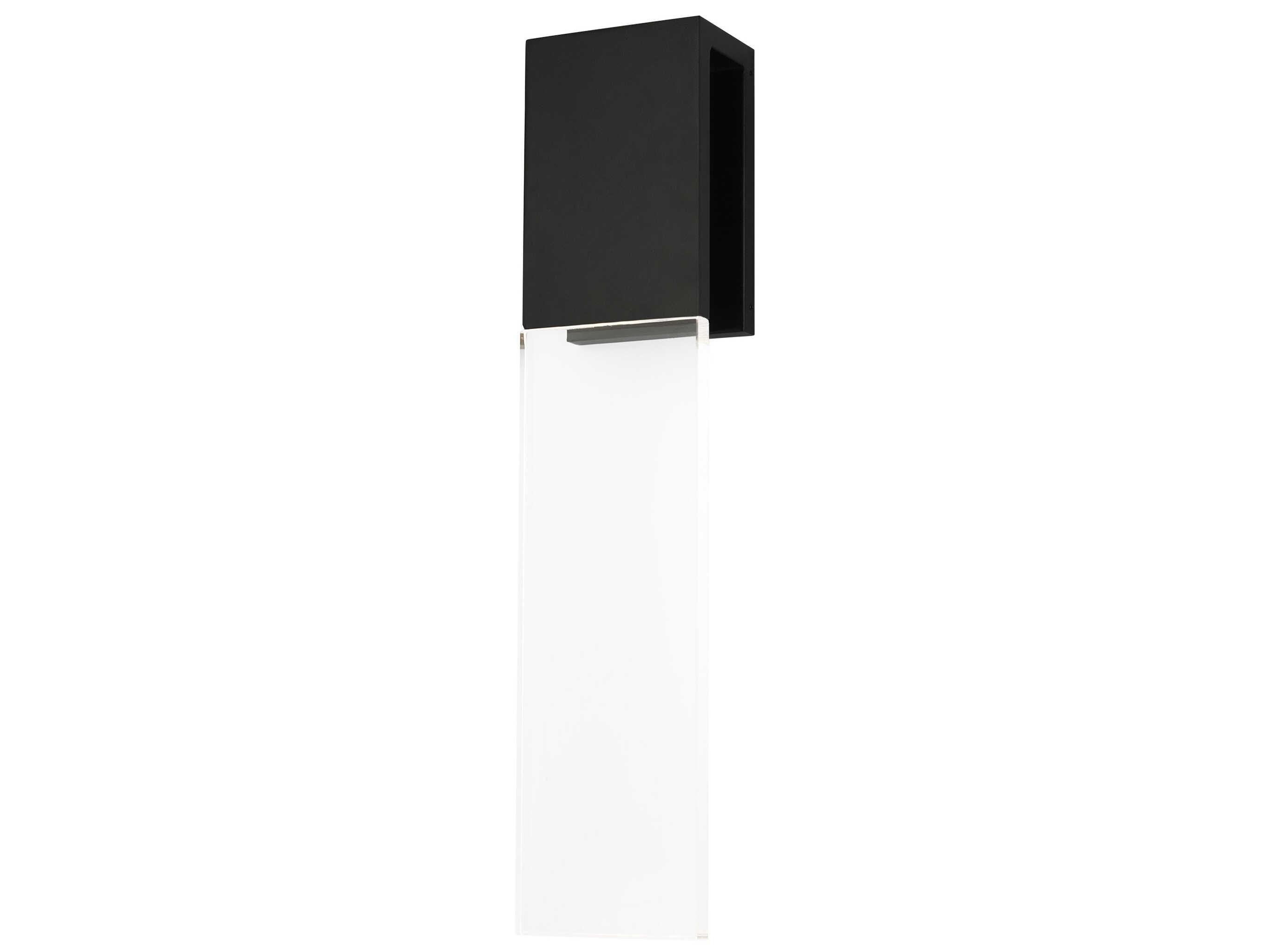 Visual Comfort Modern Kulma 1-Light Black Wall Sconce